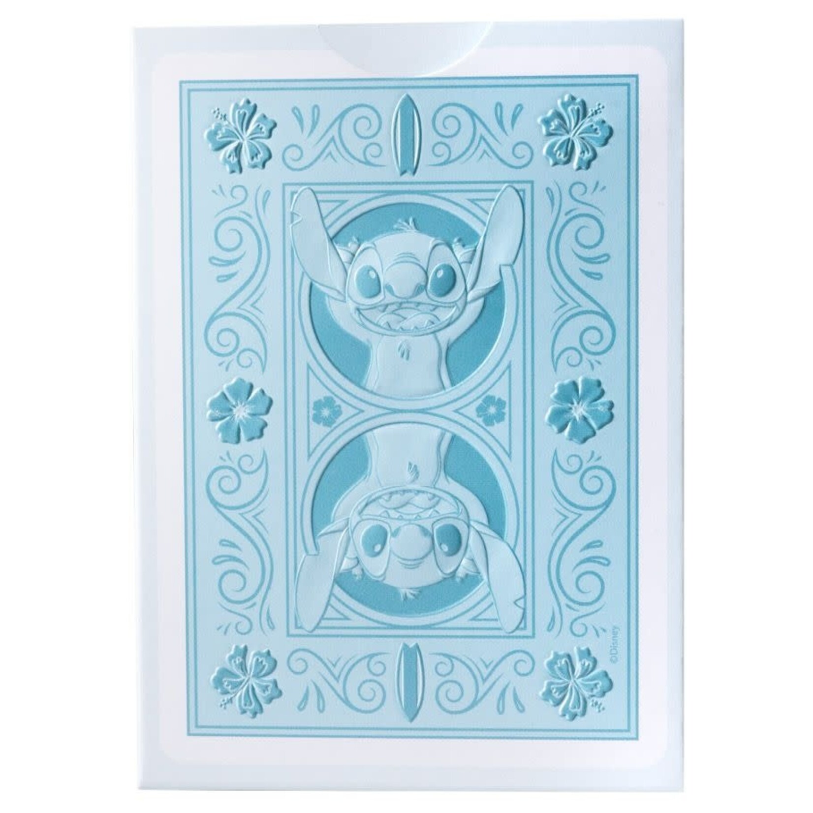 Bicycle Playing Cards: Disney Stitch (Blue)
