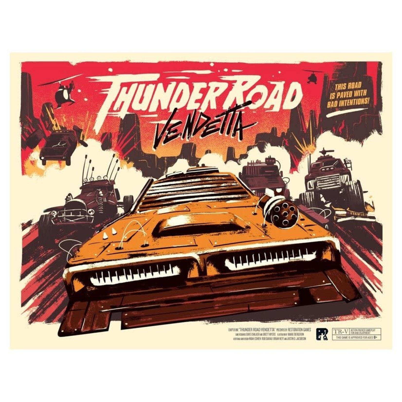 Restoration Games Thunder Road: Vendetta - Deluxe Edition