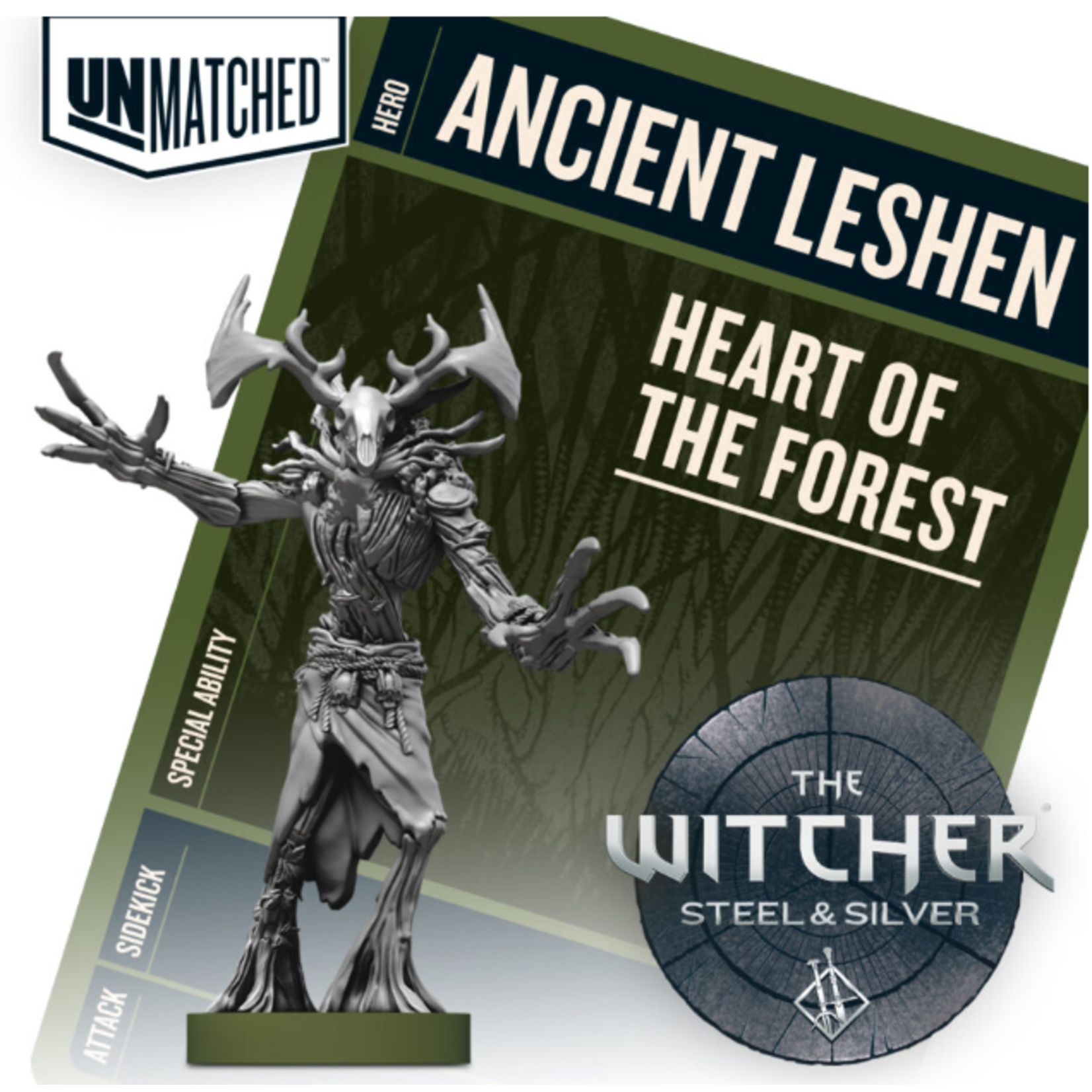 Restoration Games Unmatched: The Witcher: Steel & Silver