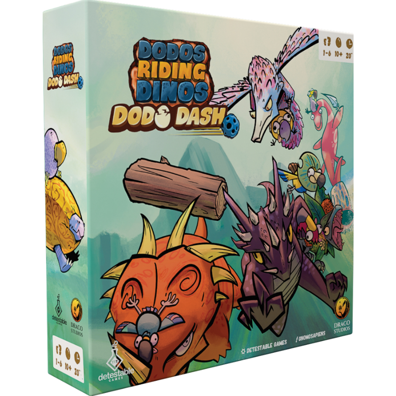 Draco Studios Dodos Riding Dingos: Dodo Dash