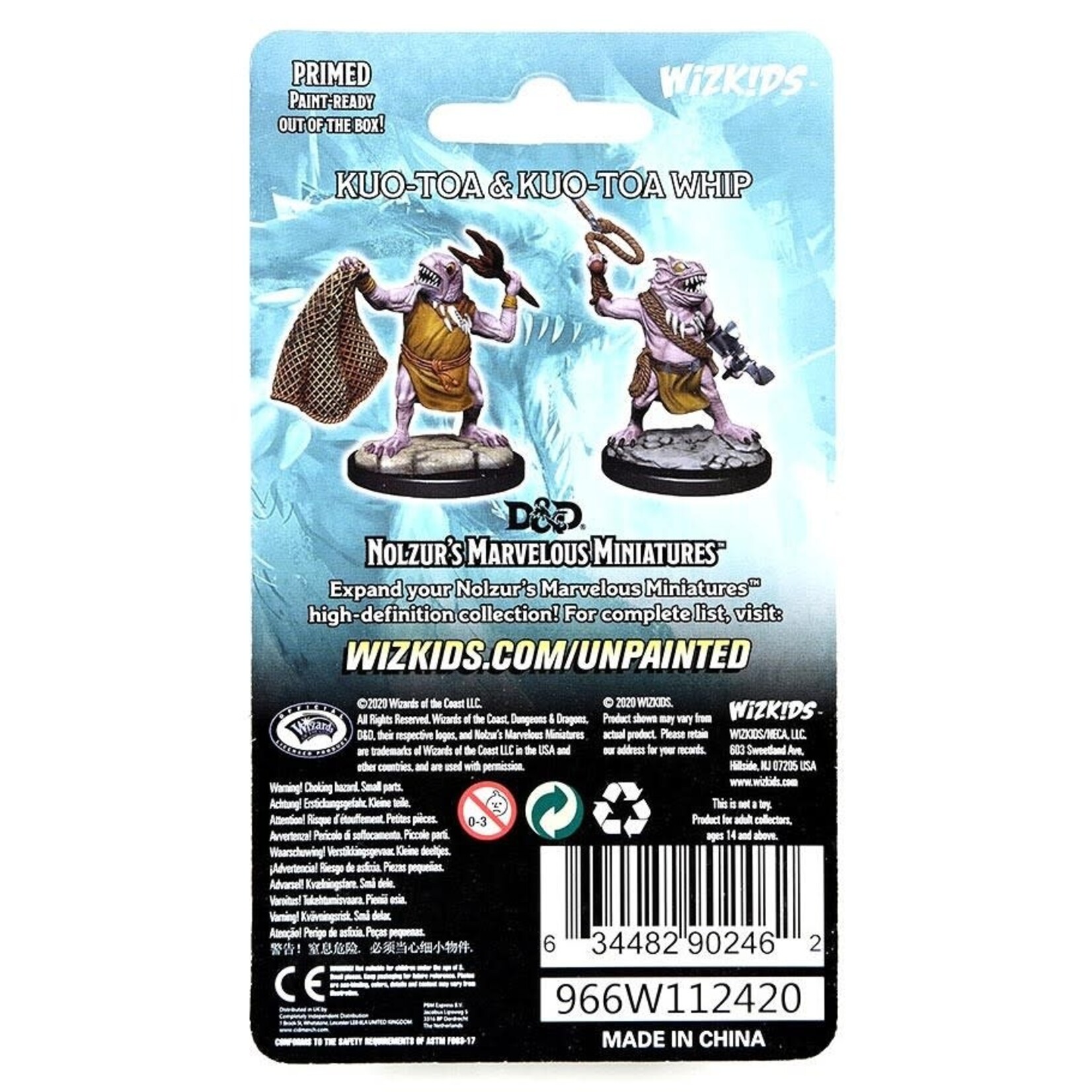 WizKids D&D: Nolzur's Marvelous Miniatures: Kuo-Toa & Kuo-Toa Whip