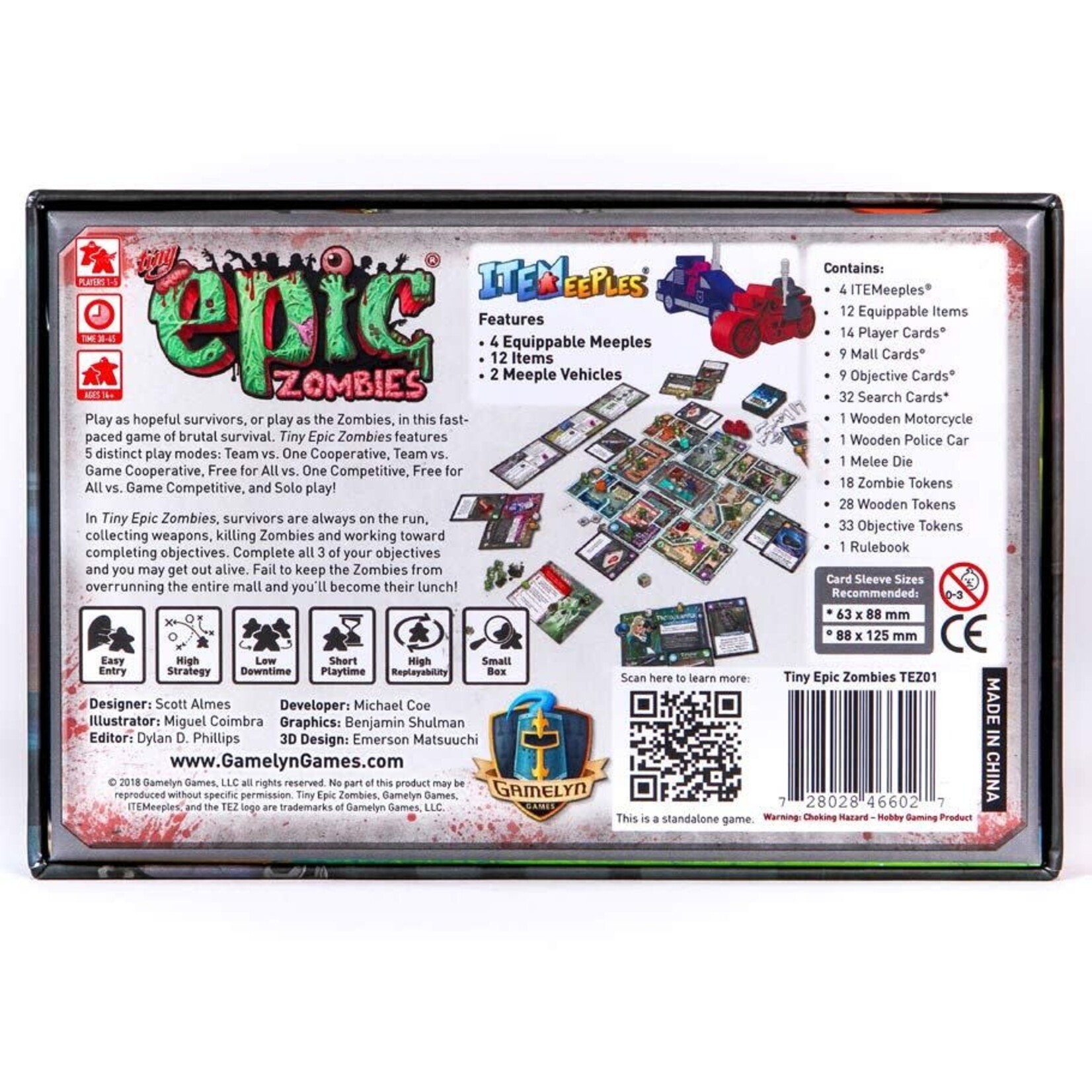 Gamelyn Games Tiny Epic Zombies