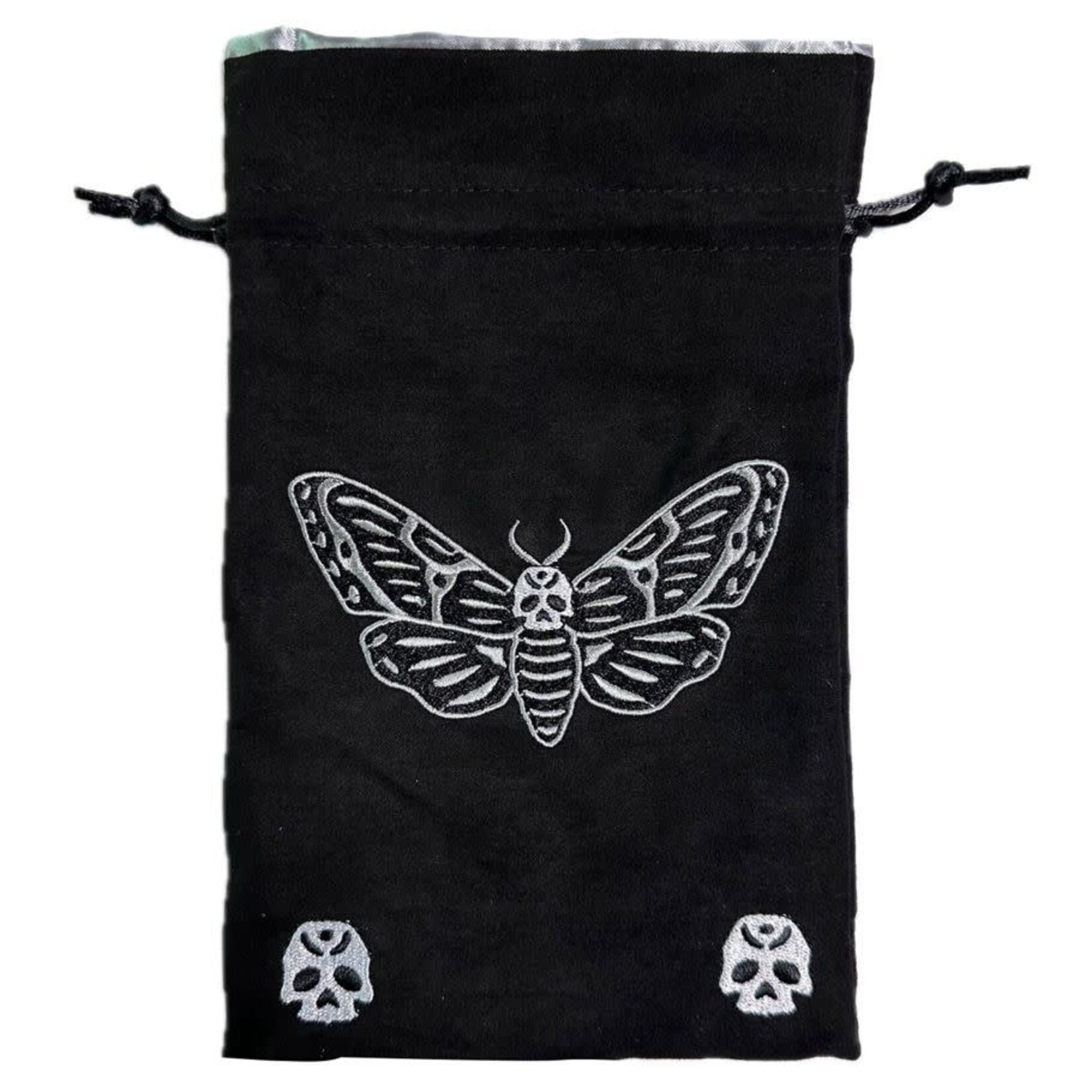 Black Oak Workshop Black Oak Dice Bag: Death's Head Moth