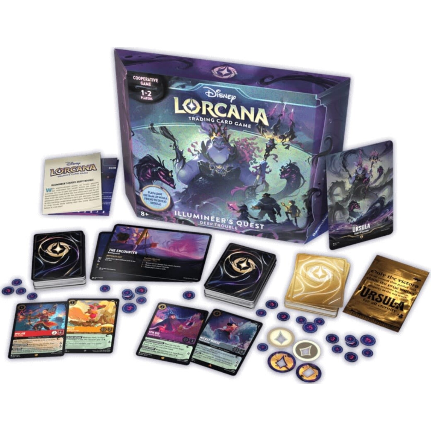 Ravensburger North America Disney Lorcana TCG: Ursula's Return: Illumineer's Quest: Deep Trouble