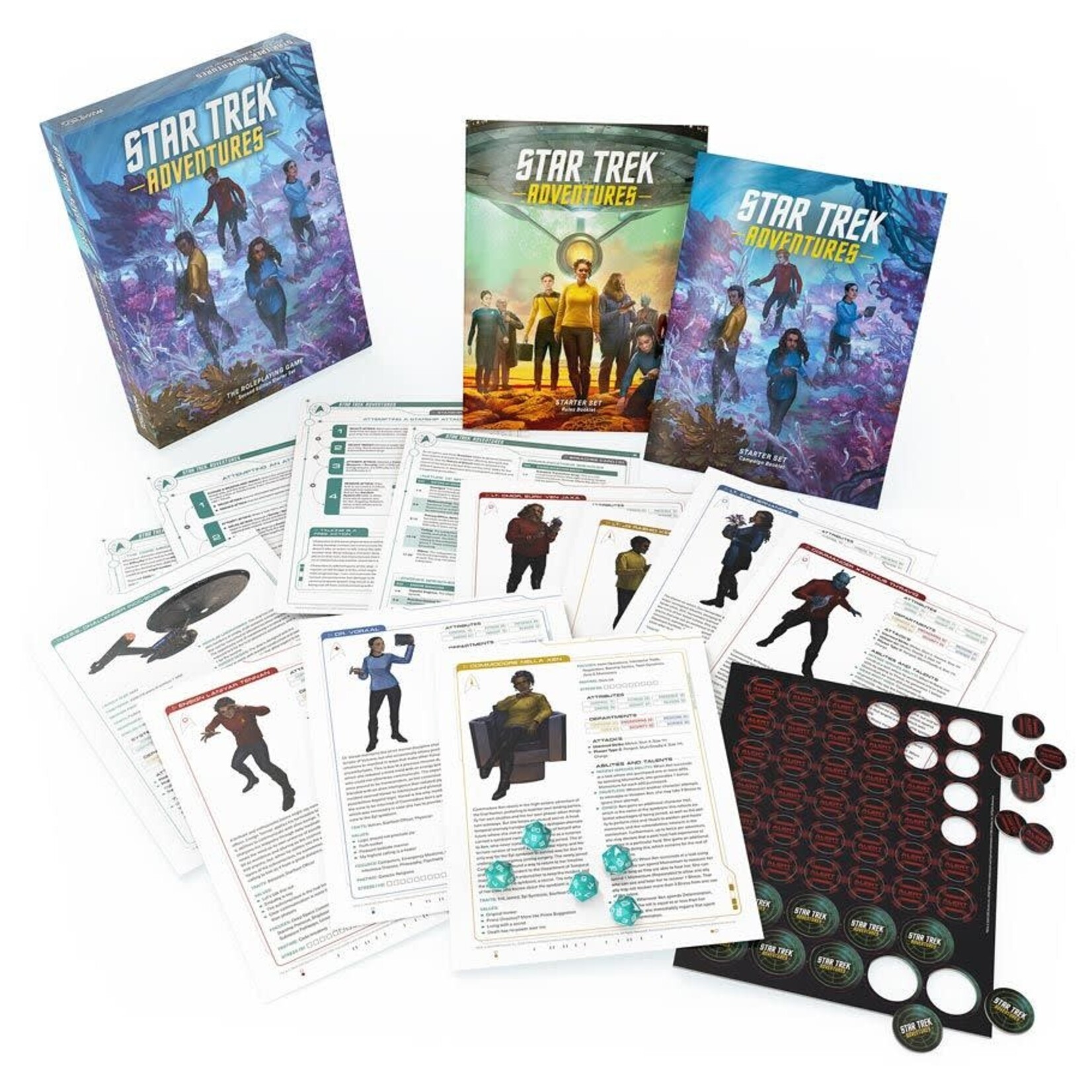 Modiphius Entertainment Star Trek Adventures The Roleplaying Game: 2nd Edition Starter Set