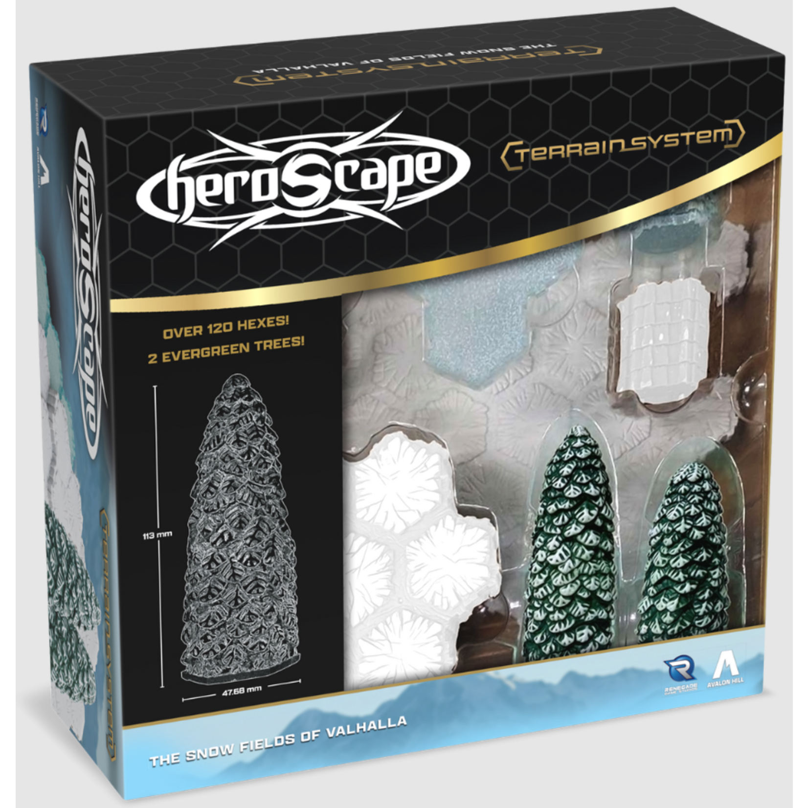 Renegade Game Studios Heroscape: The Snow Fields of Valhalla Terrain System