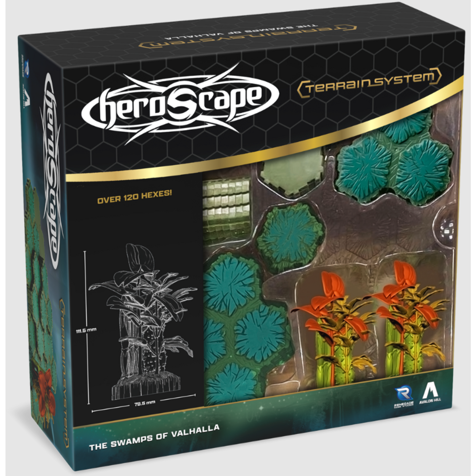 Renegade Game Studios Heroscape: The Swamps of Valhalla Terrain System