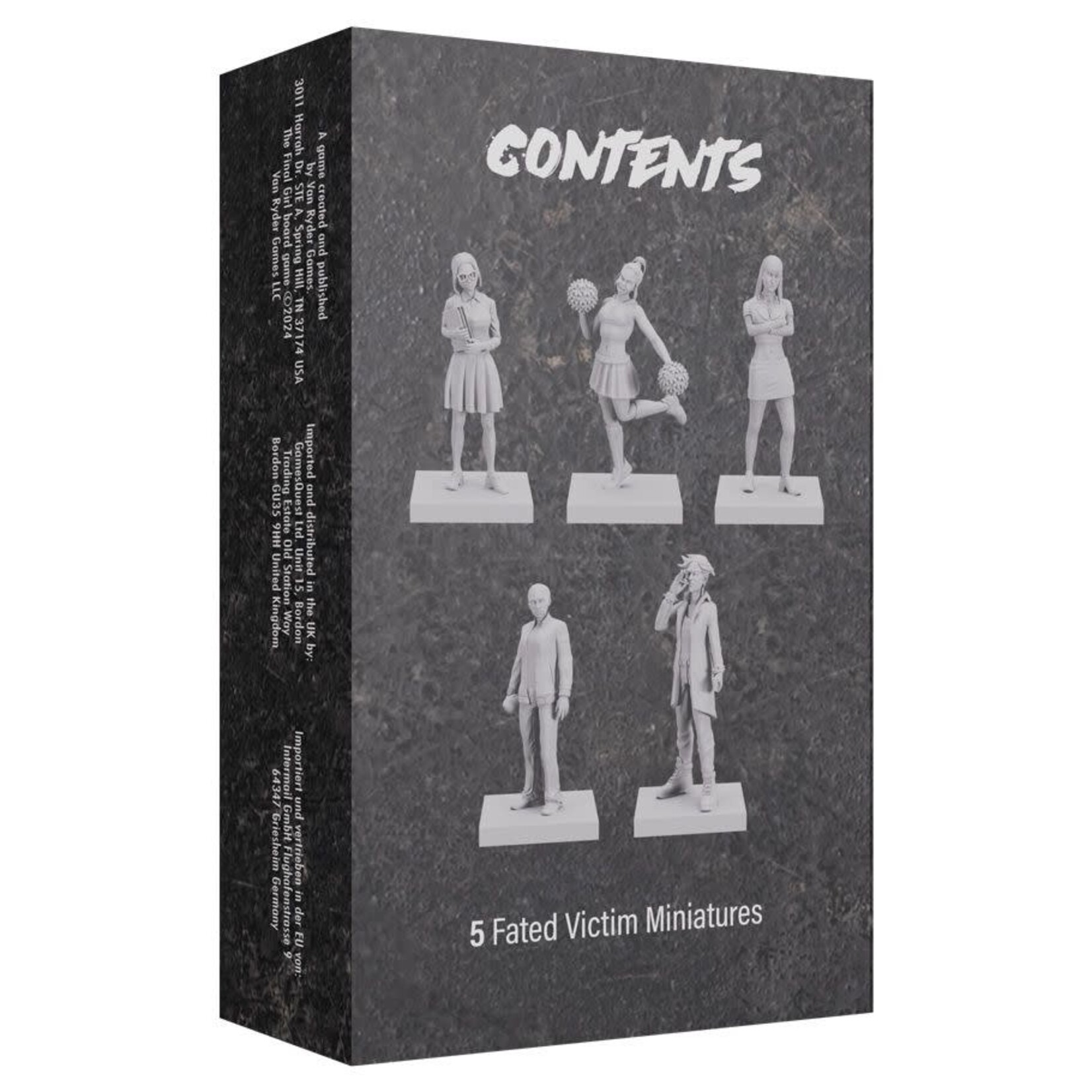 Van Ryder Games Final Girl: Series 3: Terror From Destiny Miniatures