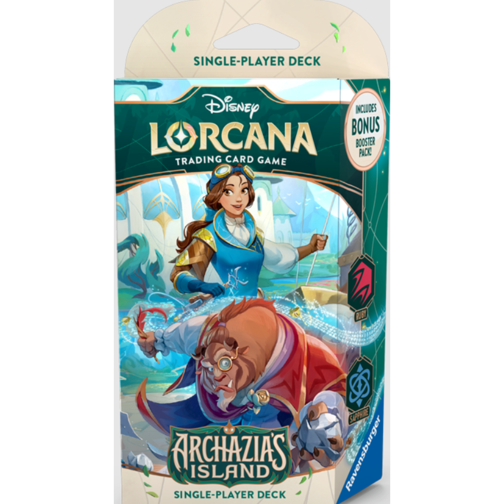 Ravensburger North America Disney Lorcana TCG: Archazia's Island: Single-Player Deck