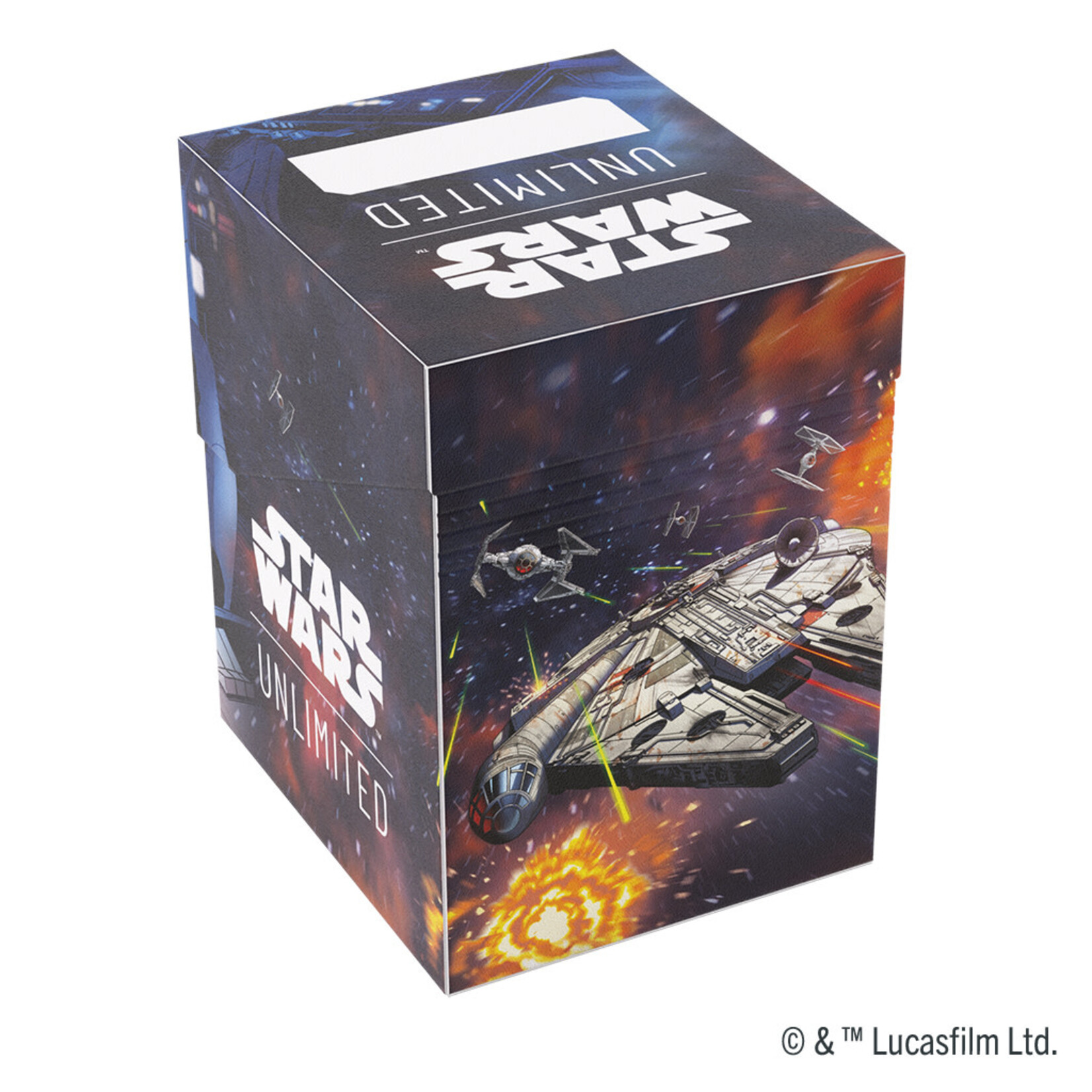 Gamegenic Star Wars: Unlimited Soft Crate: Han Solo & Millenium Falcon
