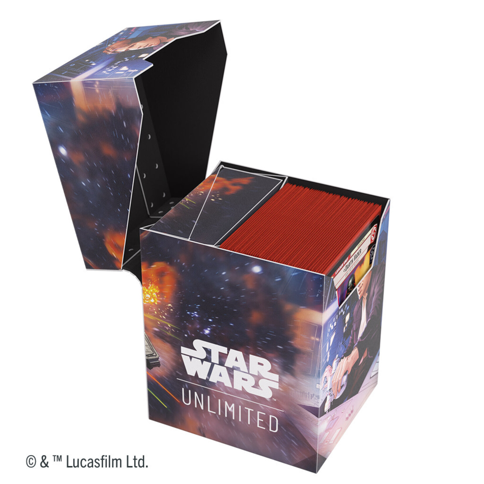 Gamegenic Star Wars: Unlimited Soft Crate: Han Solo & Millenium Falcon