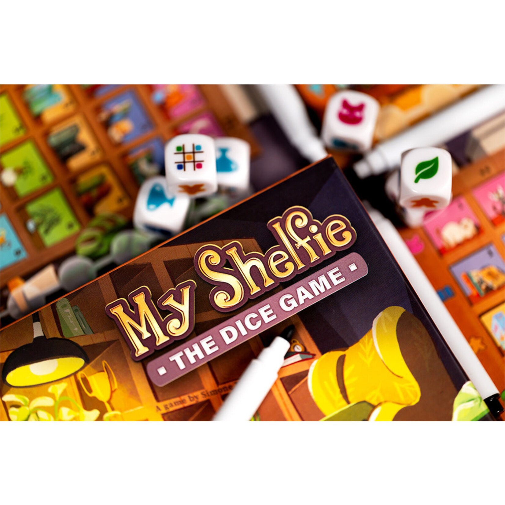 Lucky Duck Games My Shelfie: The Dice Game