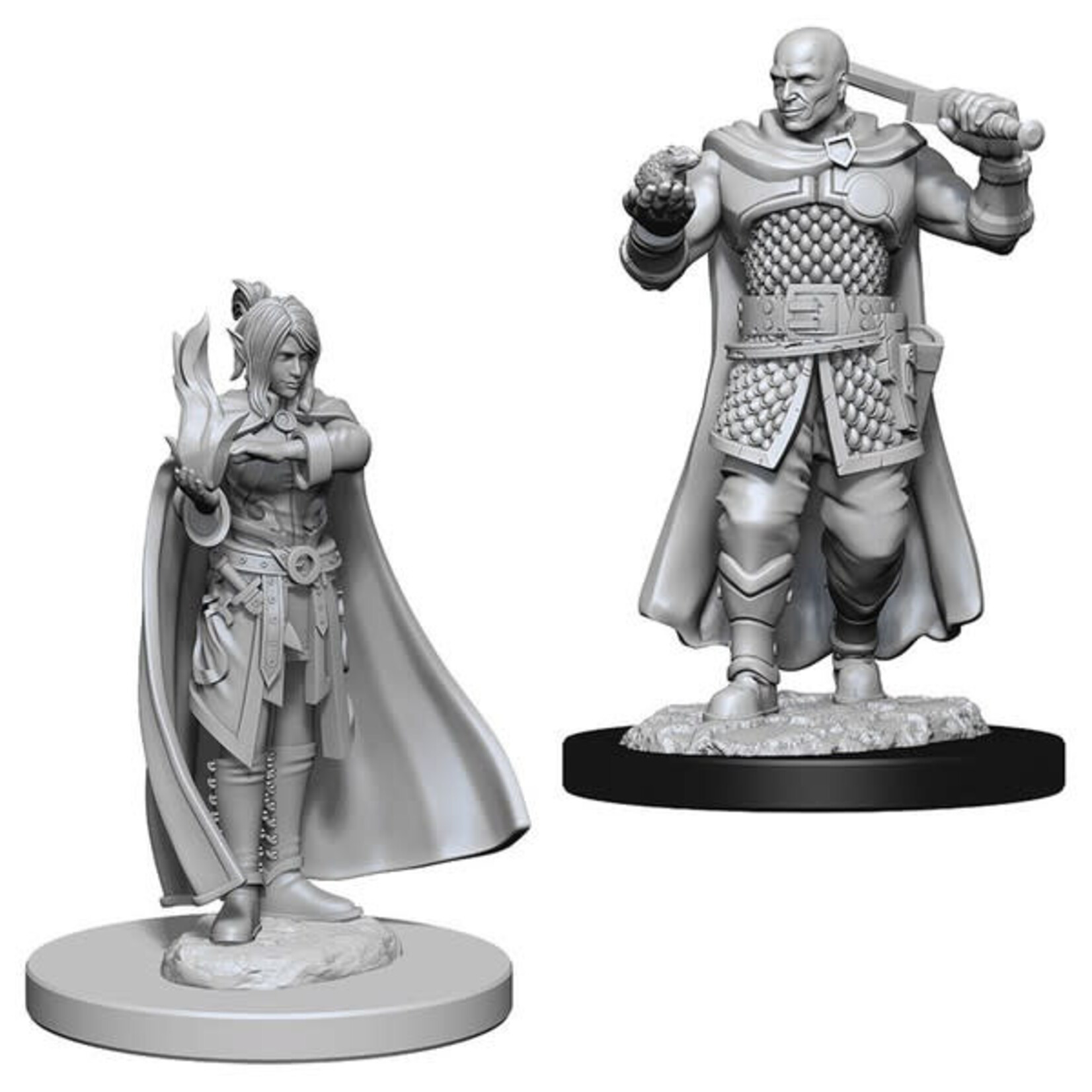 WizKids D&D: Nolzur's Marvelous Miniatures: Human Ranger & Moon Elf Sorcerer