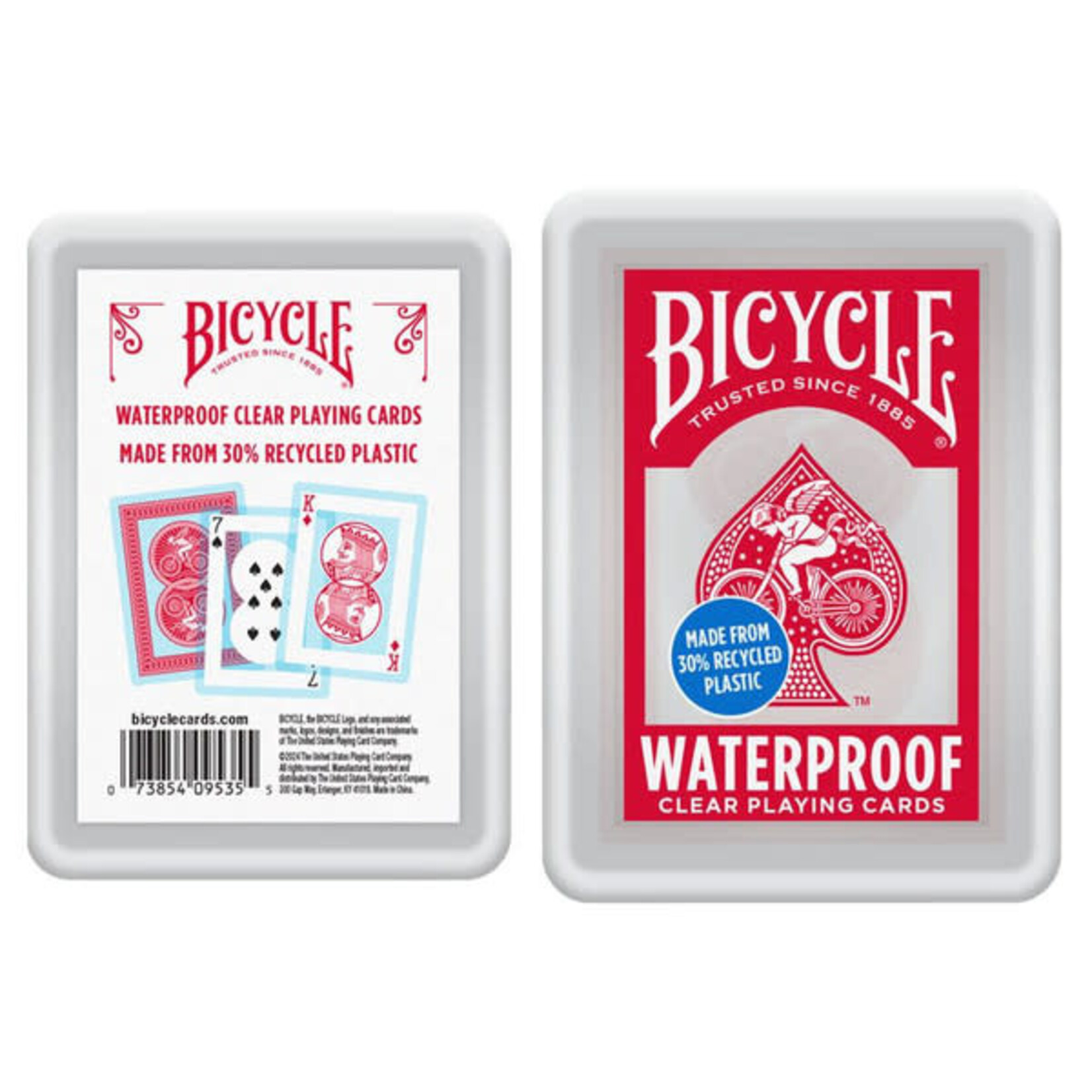 Bicycle Clear Waterproof Playing Cards: Bicycle