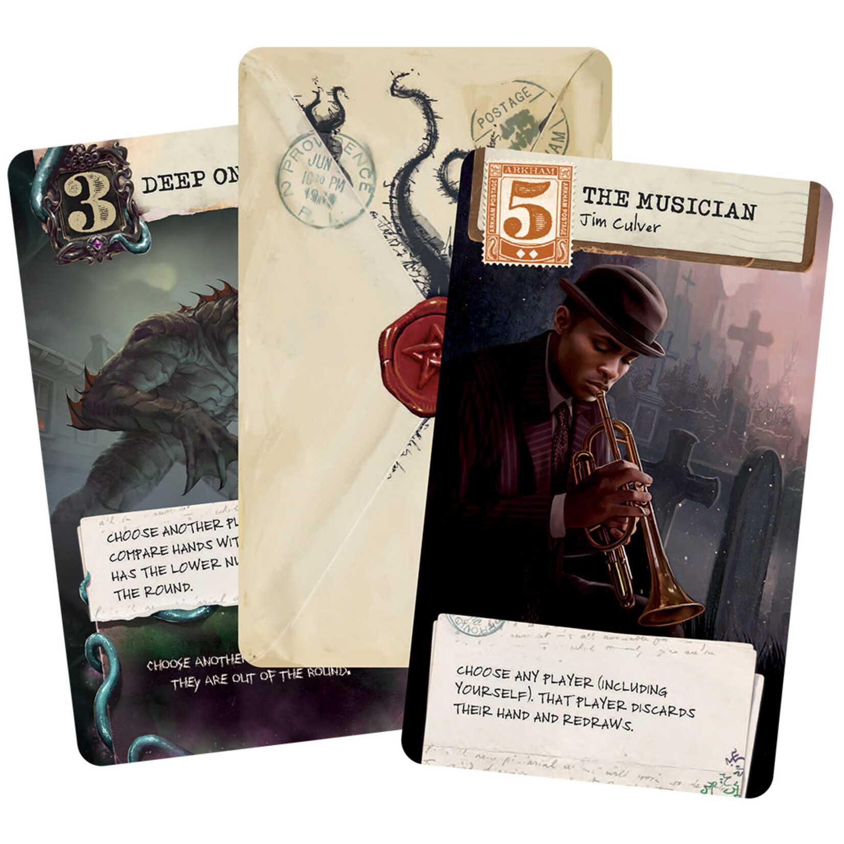 Z-Man Games Arkham Horror Lovecraft Letter