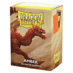 Arcane Tinmen Dragon Shield: 100 Protective Sleeves: Matte Amber