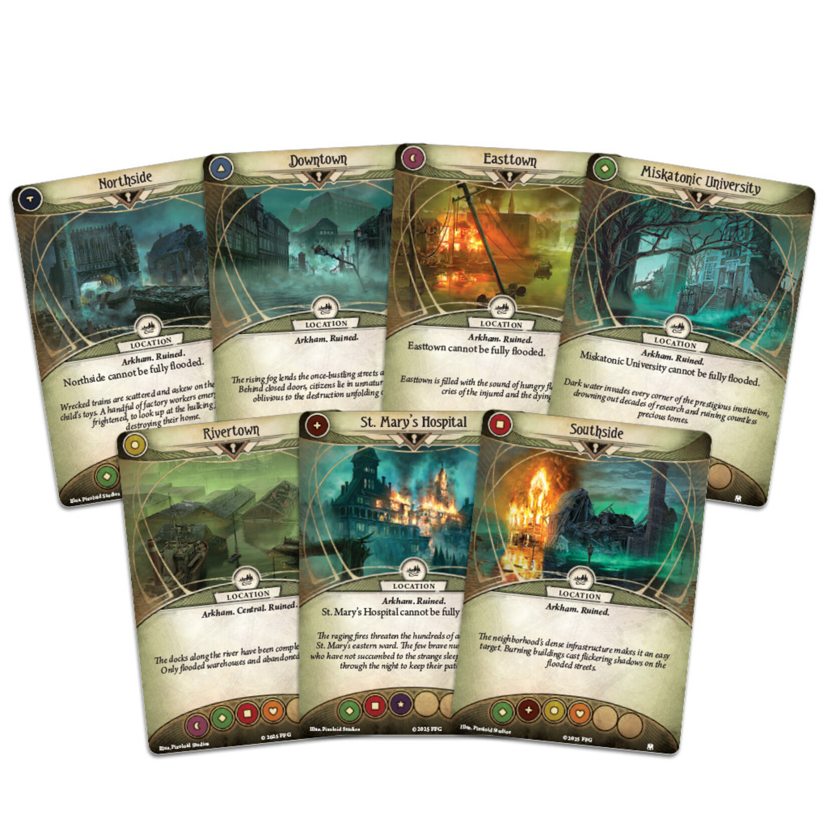 Fantasy Flight Games Arkham Horror The Card Game: The Drowned City Campaign Expansion