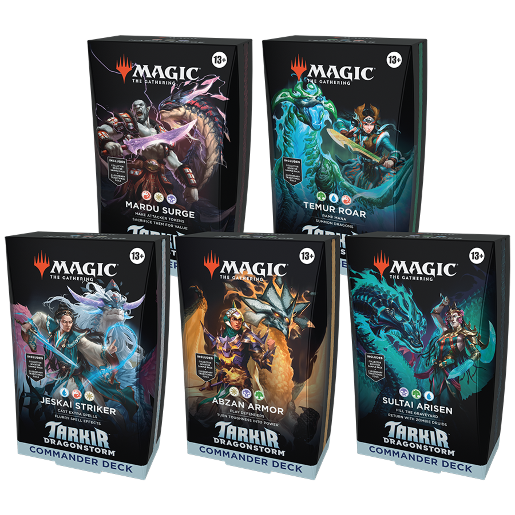 Wizards of the Coast Magic the Gathering: Tarkir Dragonstorm Commander Deck