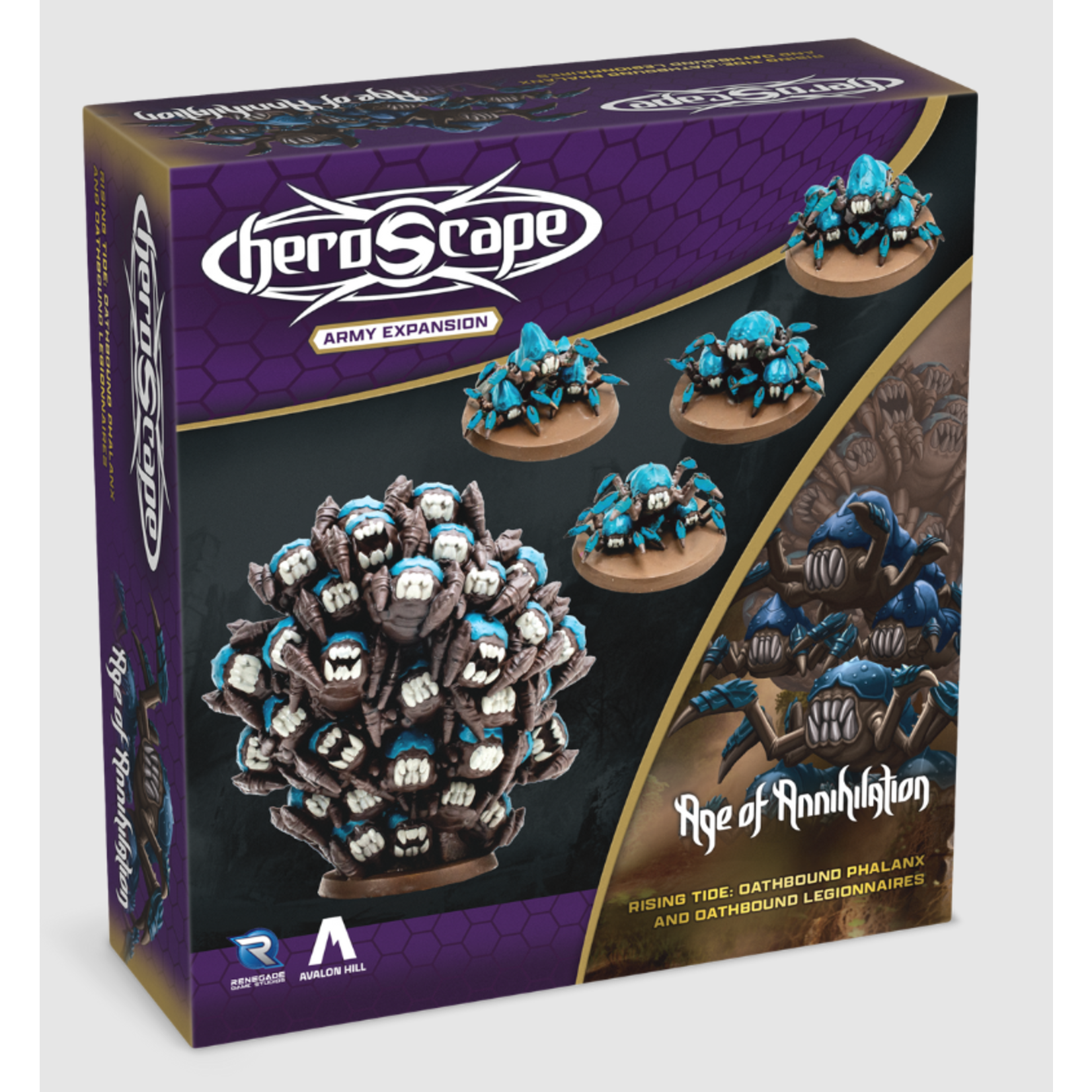 Renegade Game Studios Heroscape: Rising Tide: Oathbound Phalanx and Oathbound Legionnaires