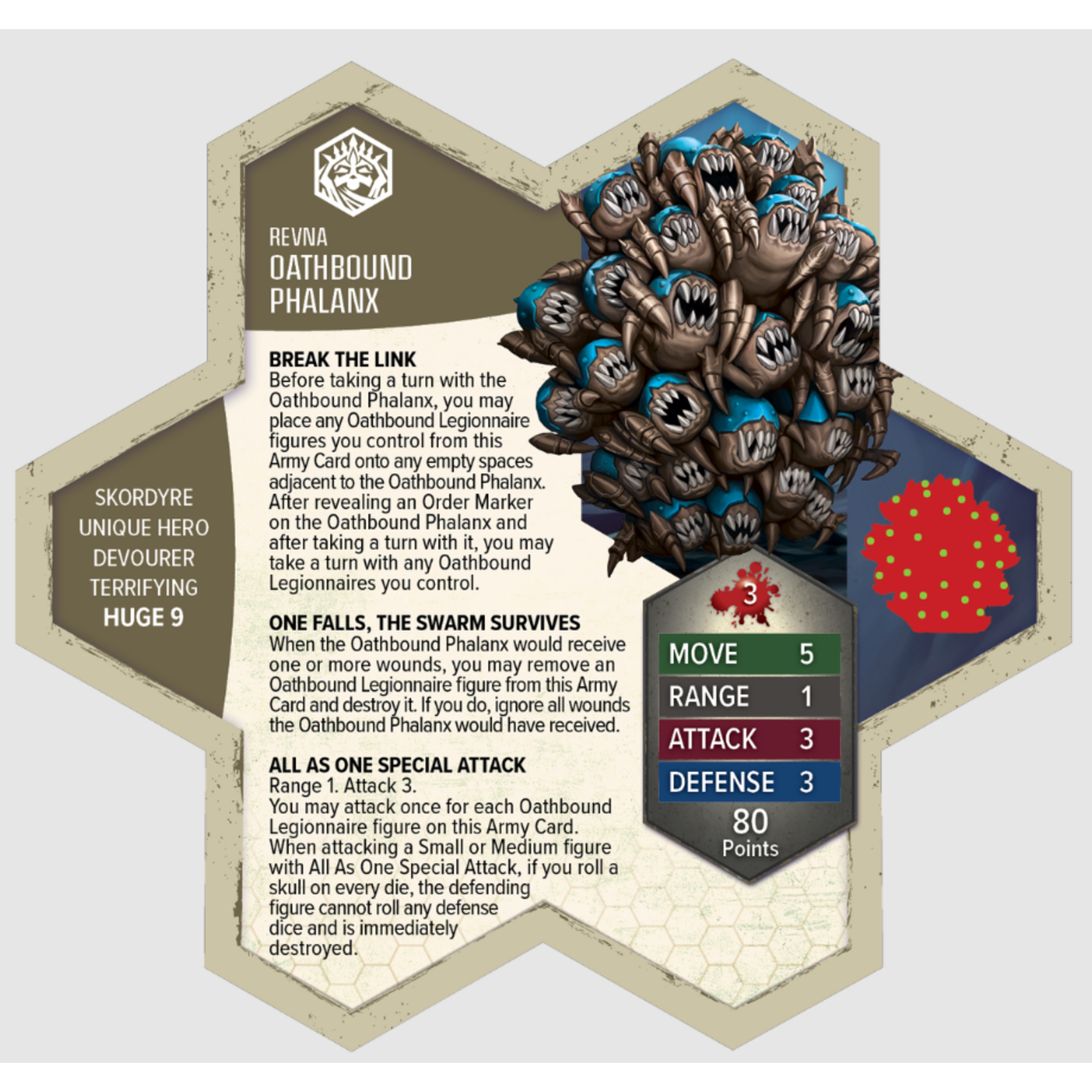 Renegade Game Studios Heroscape: Rising Tide: Oathbound Phalanx and Oathbound Legionnaires