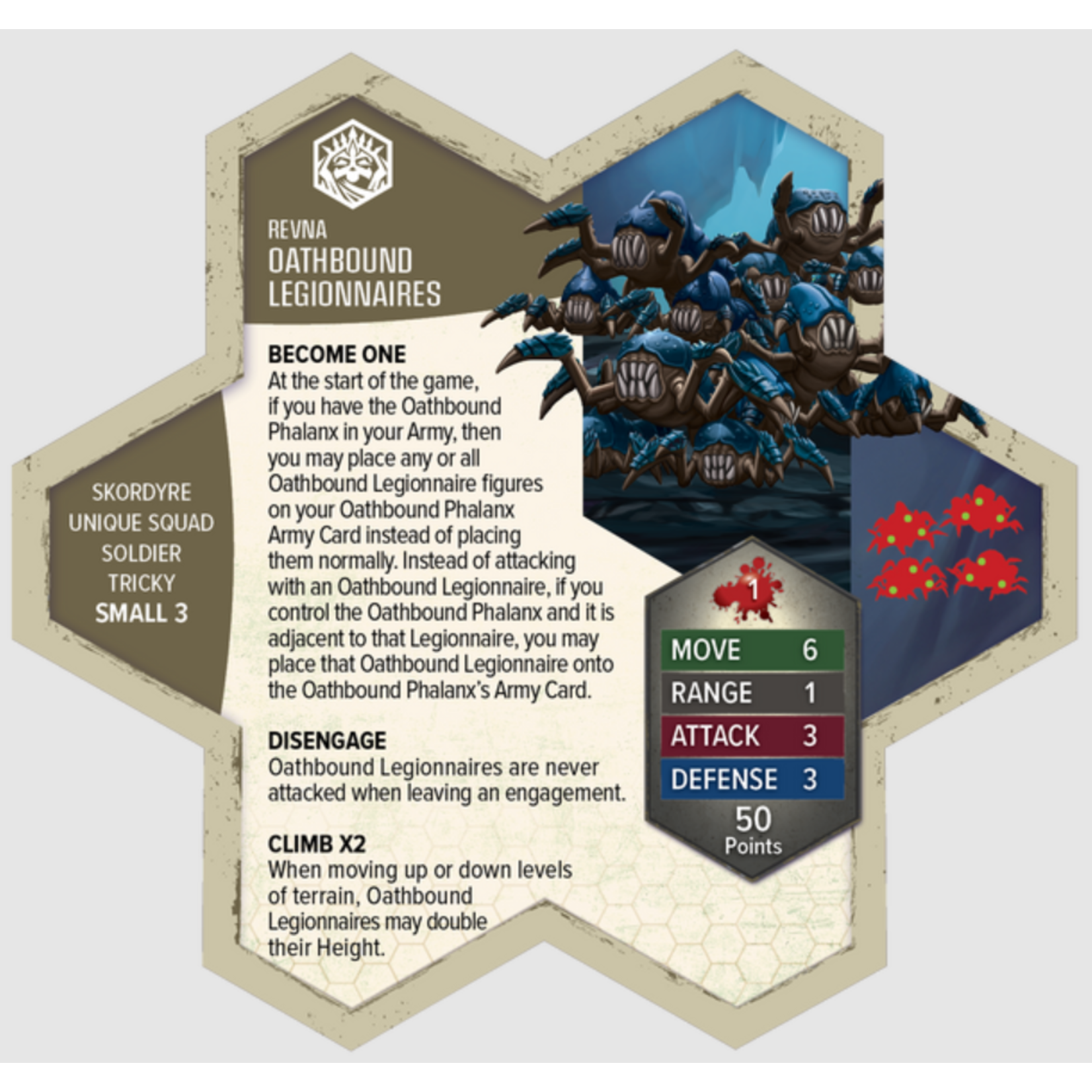 Renegade Game Studios Heroscape: Rising Tide: Oathbound Phalanx and Oathbound Legionnaires