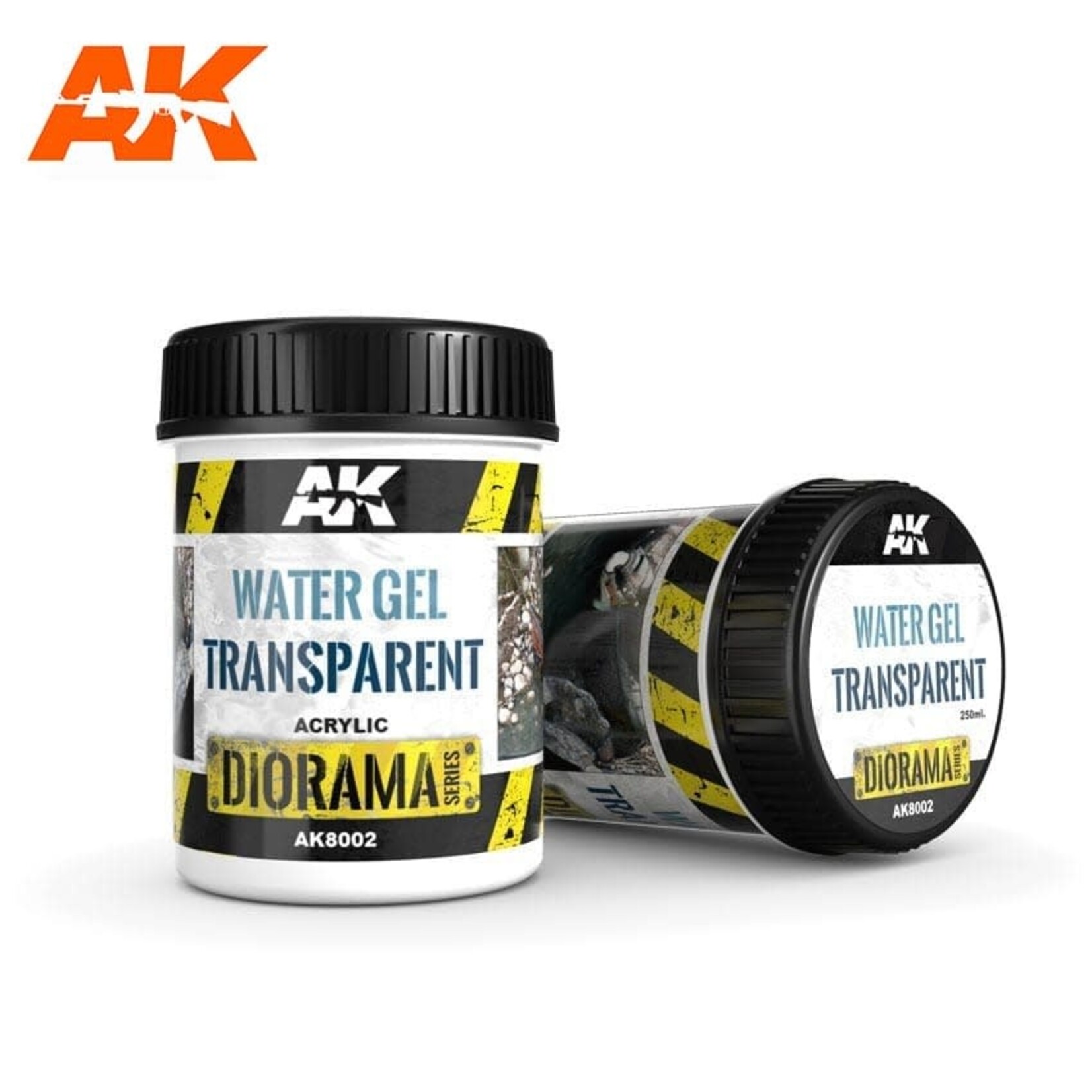 AK Interactive Diorama Series: Water Gel Acrylic 250ml: Transparent