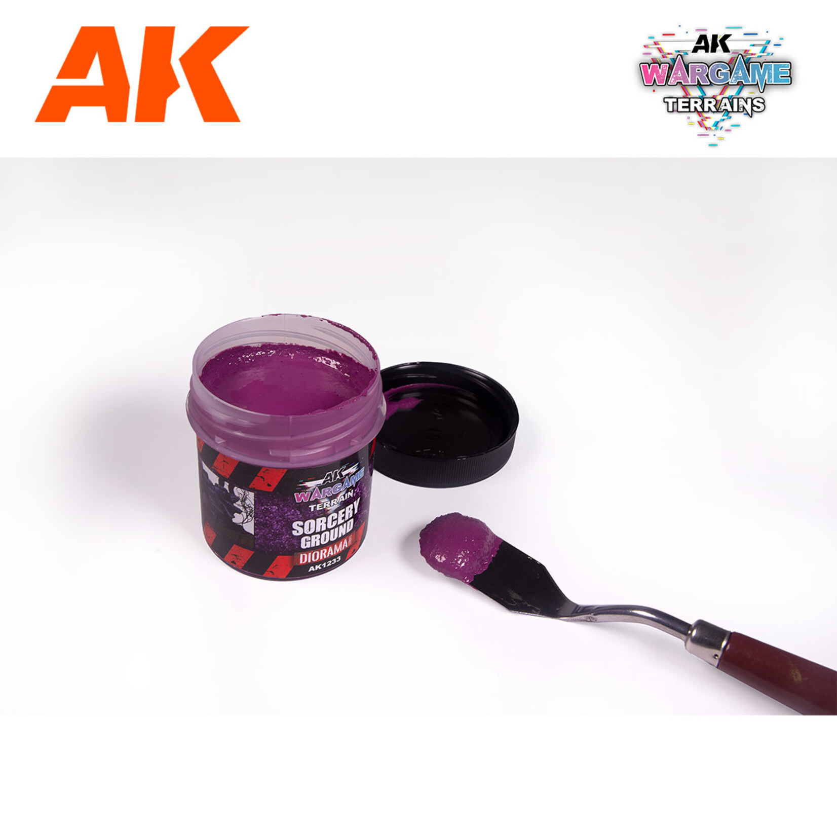 AK Interactive Diorama Series: Terrains Acrylic 100ml: Sorcery Ground