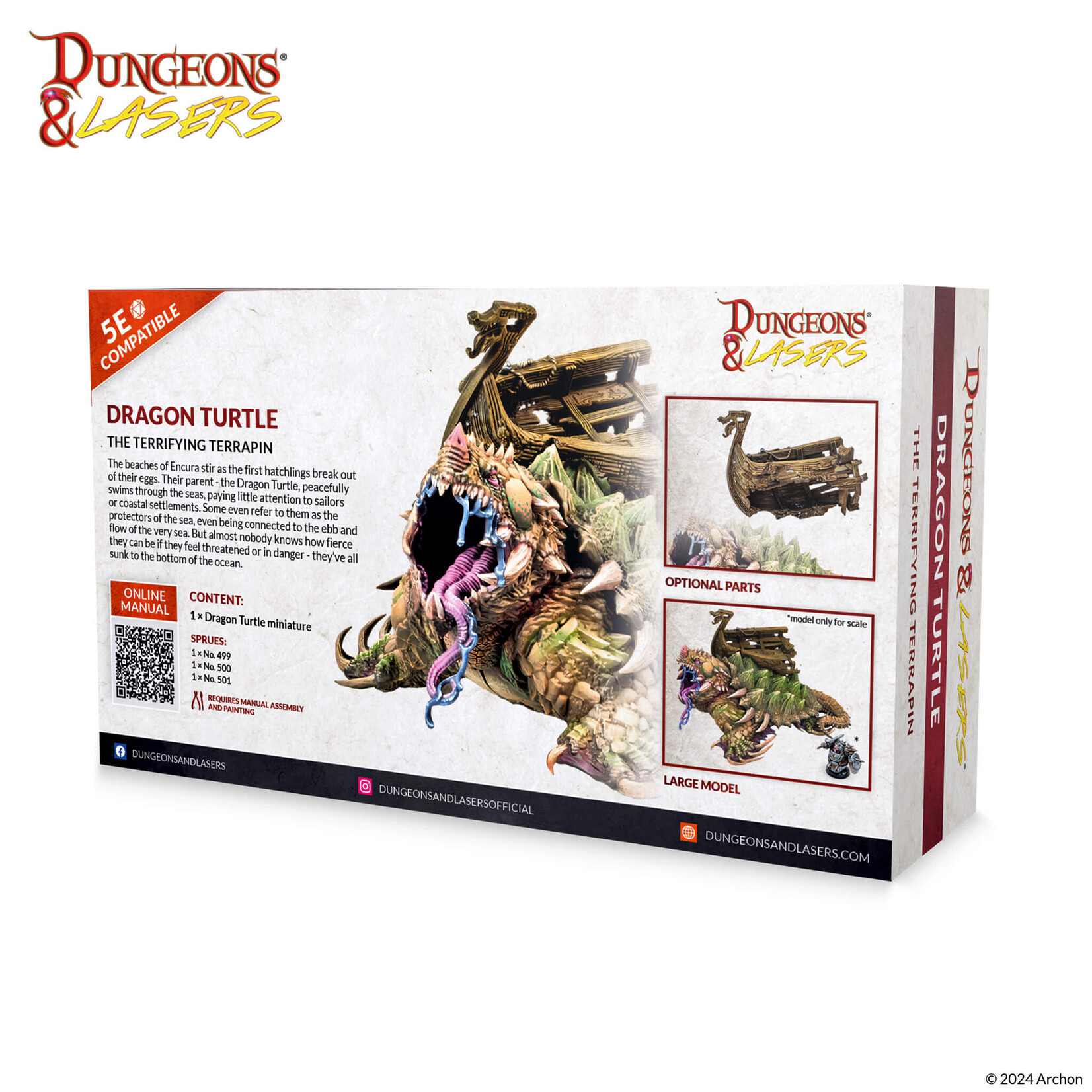 Archon Studios Dungeons & Lasers: Dragon Turtle
