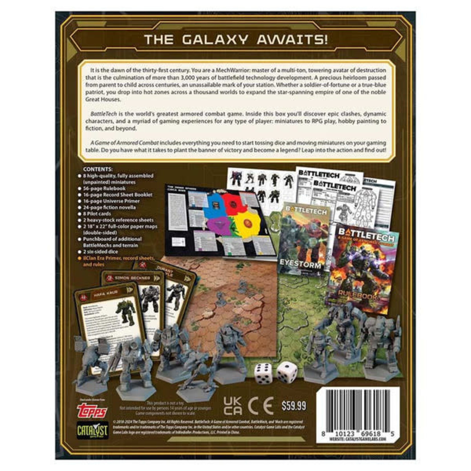 Catalyst Game Labs Battletech: A Game of Armored Combat 40th Anniversary Edition