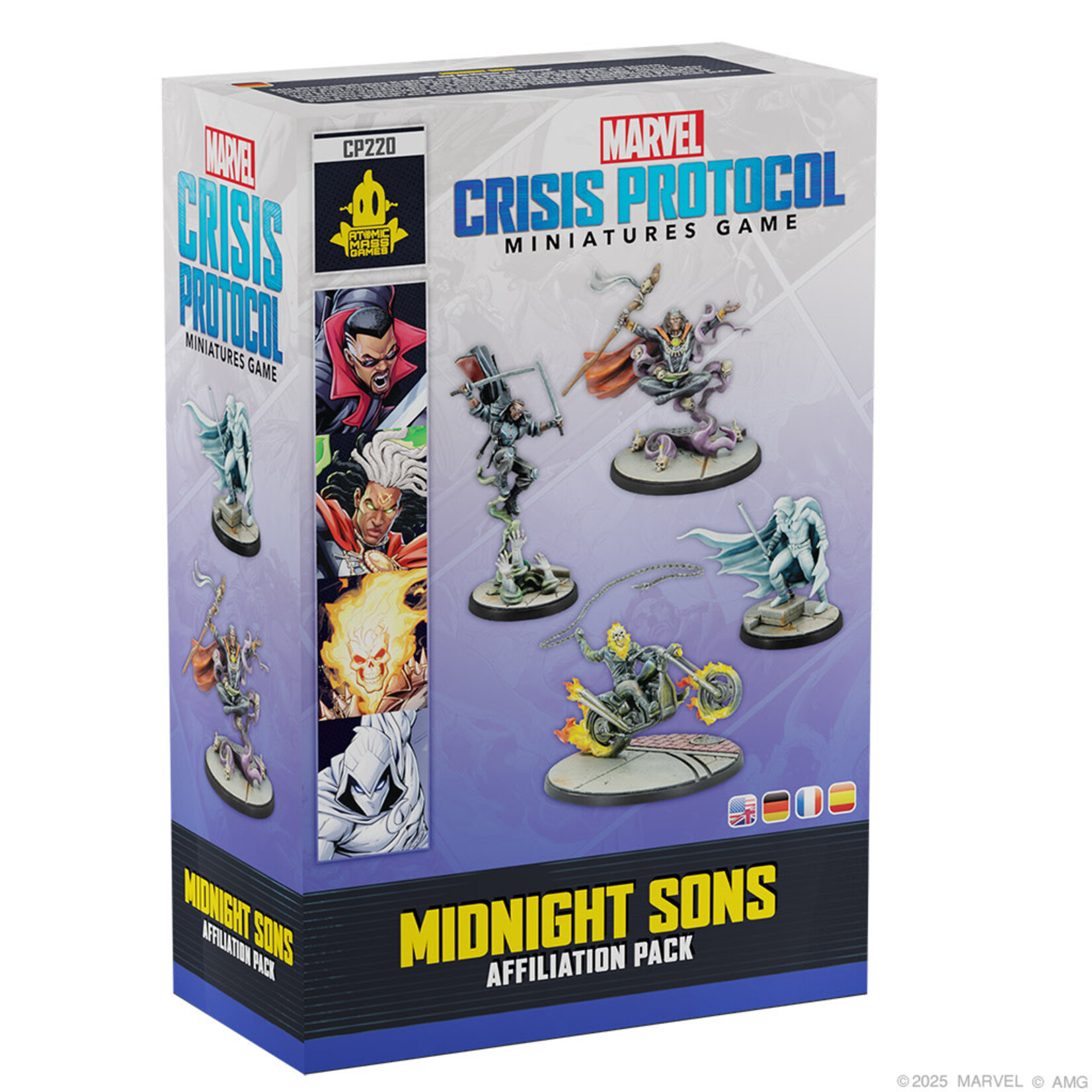 Atomic Mass Games Marvel Crisis Protocol: Midnight Sons Affiliation Pack