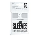 Gamegenic Just Sleeves: 50 Standard Card Game Sleeves: White