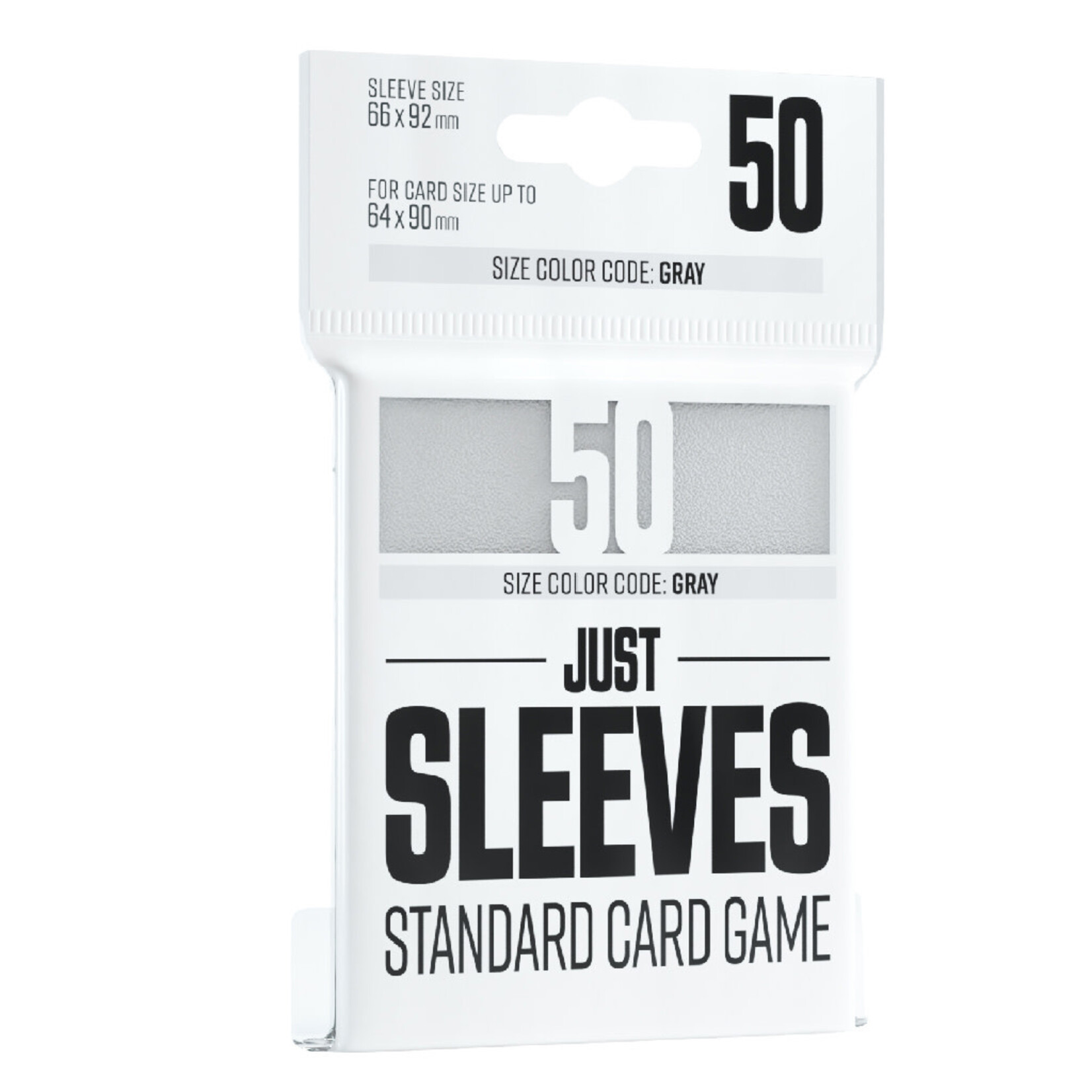 Gamegenic Just Sleeves: 50 Standard Card Game Sleeves: White