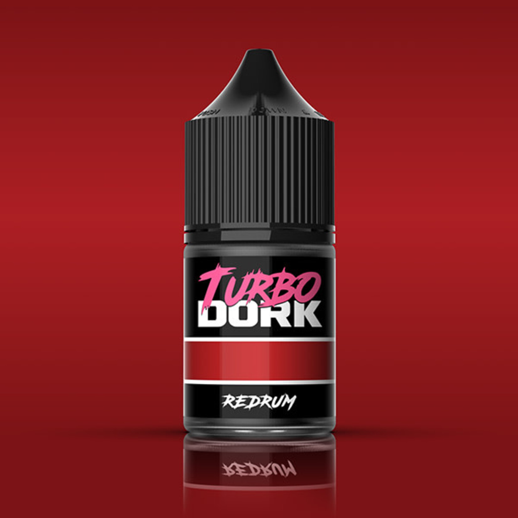 Turbo Dork Redrum Metallic Acrylic Paint 22ml Bottle