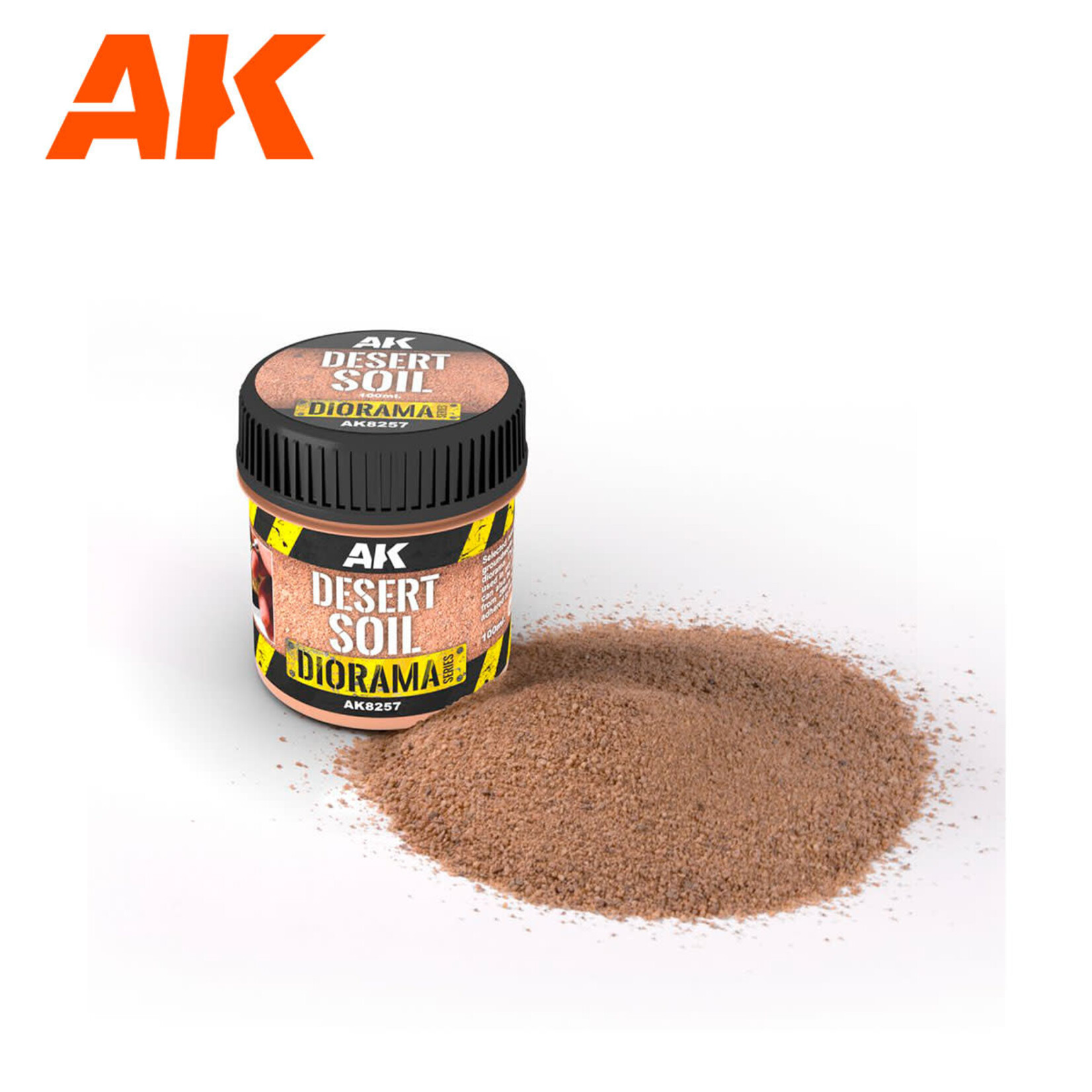 AK Interactive Diorama Series: Terrains Acrylic 100ml: Desert Soil