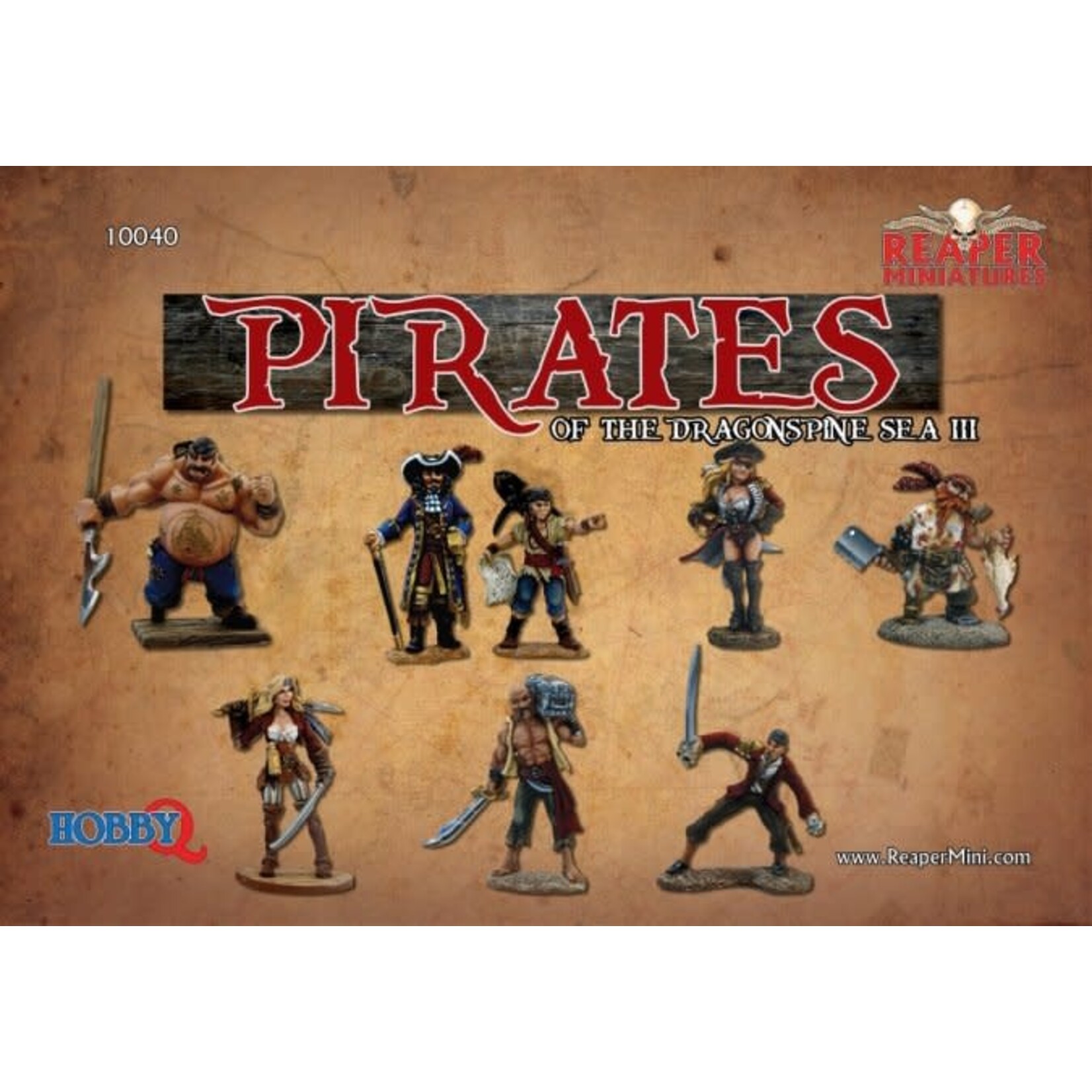Reaper Miniatures Pirates of the Dragonspine Sea III