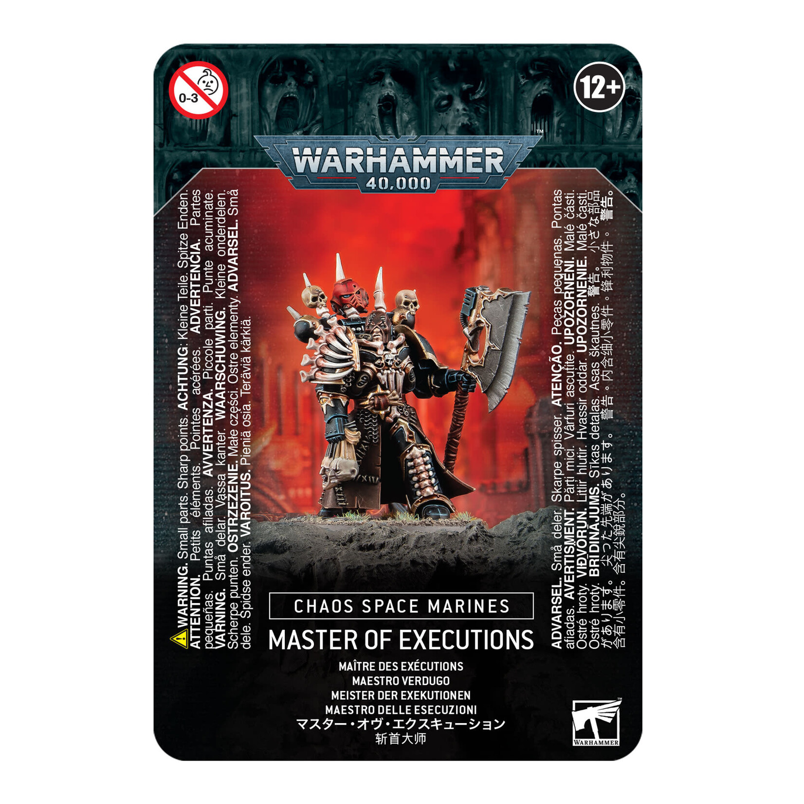 Games Workshop Warhammer 40K: Chaos Space Marines: Master of Executions