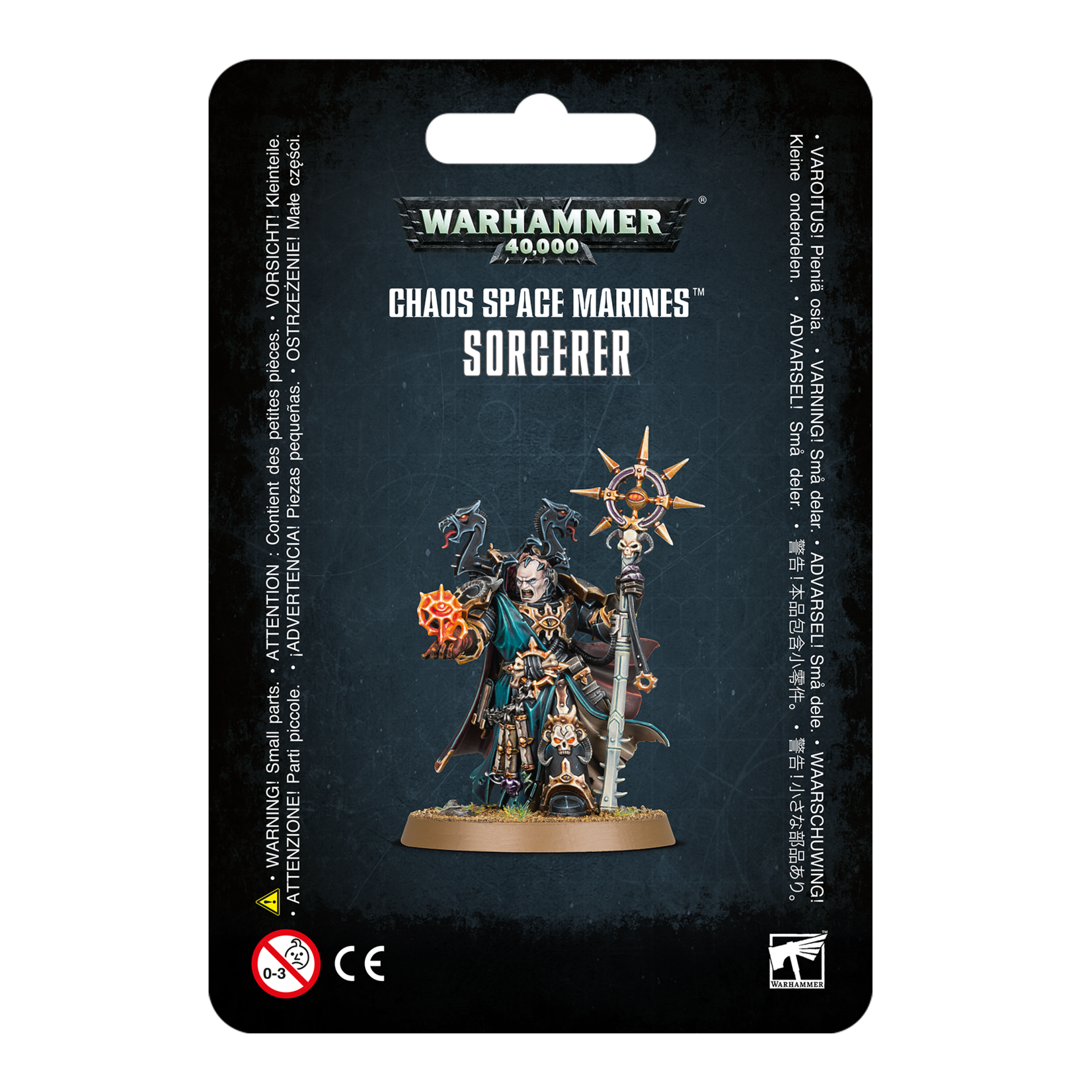 Games Workshop Warhammer 40K: Chaos Space Marines: Sorcerer