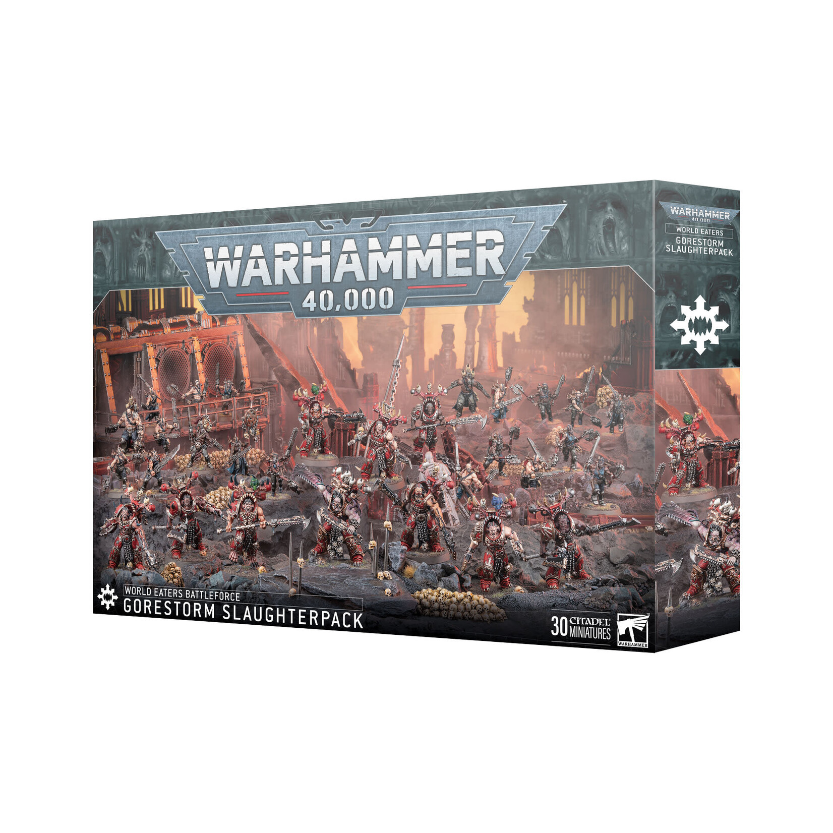 Games Workshop Warhammer 40K: World Eaters Battleforce: Gorestorm Slaughterpack