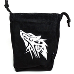 Easy Roller Dice Reversible Microfiber Self-Standing Large Dice Bag: Wolf
