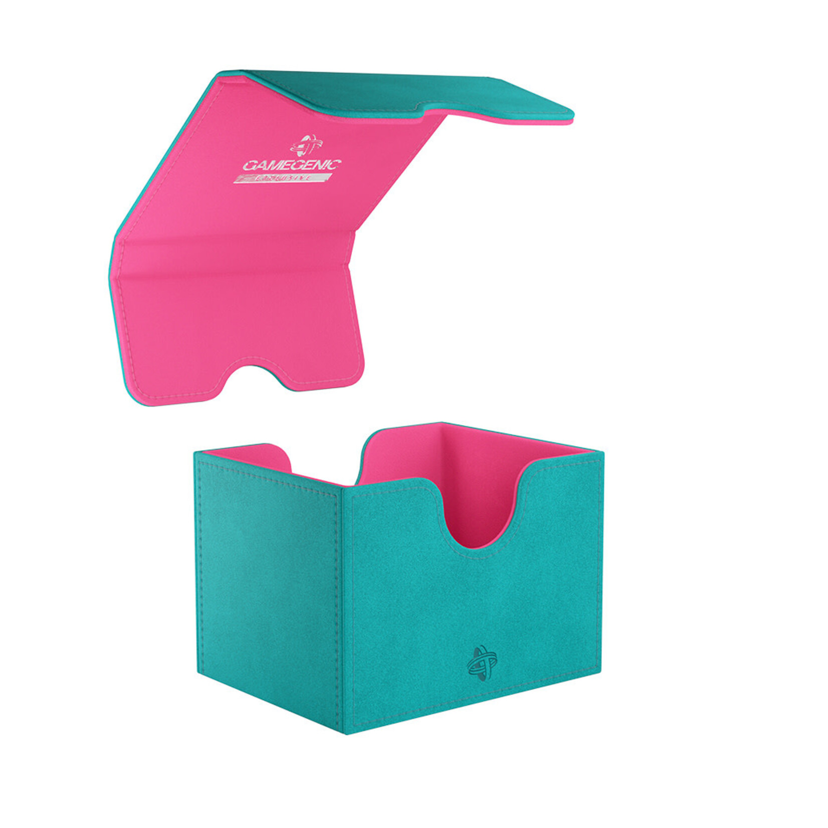 Gamegenic Sidekick Deck Box 100+ XL: Teal/Pink (Exclusive Color Combination)