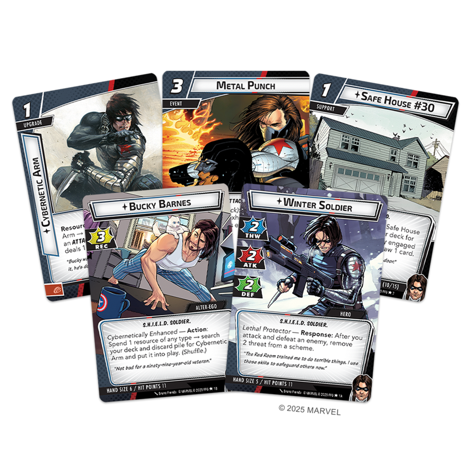 Fantasy Flight Games Marvel Champions: Winter Soldier Hero Pack