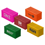 Monster Fight Club Monster Scenery: 20' Cargo Containers