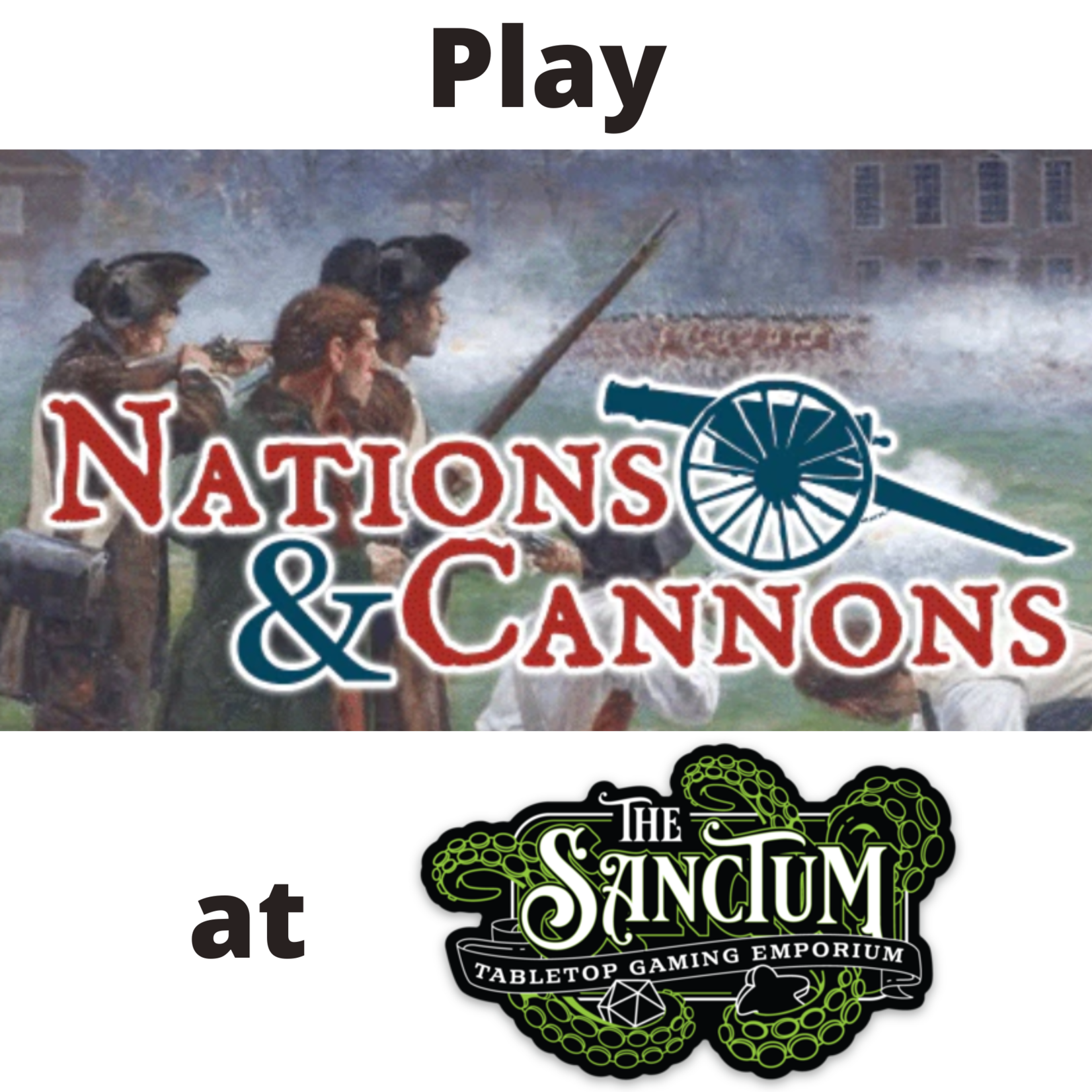 One-Shot RPG Event: 7/2/25, 6 pm: Nations & Cannons: Battle for Montreal