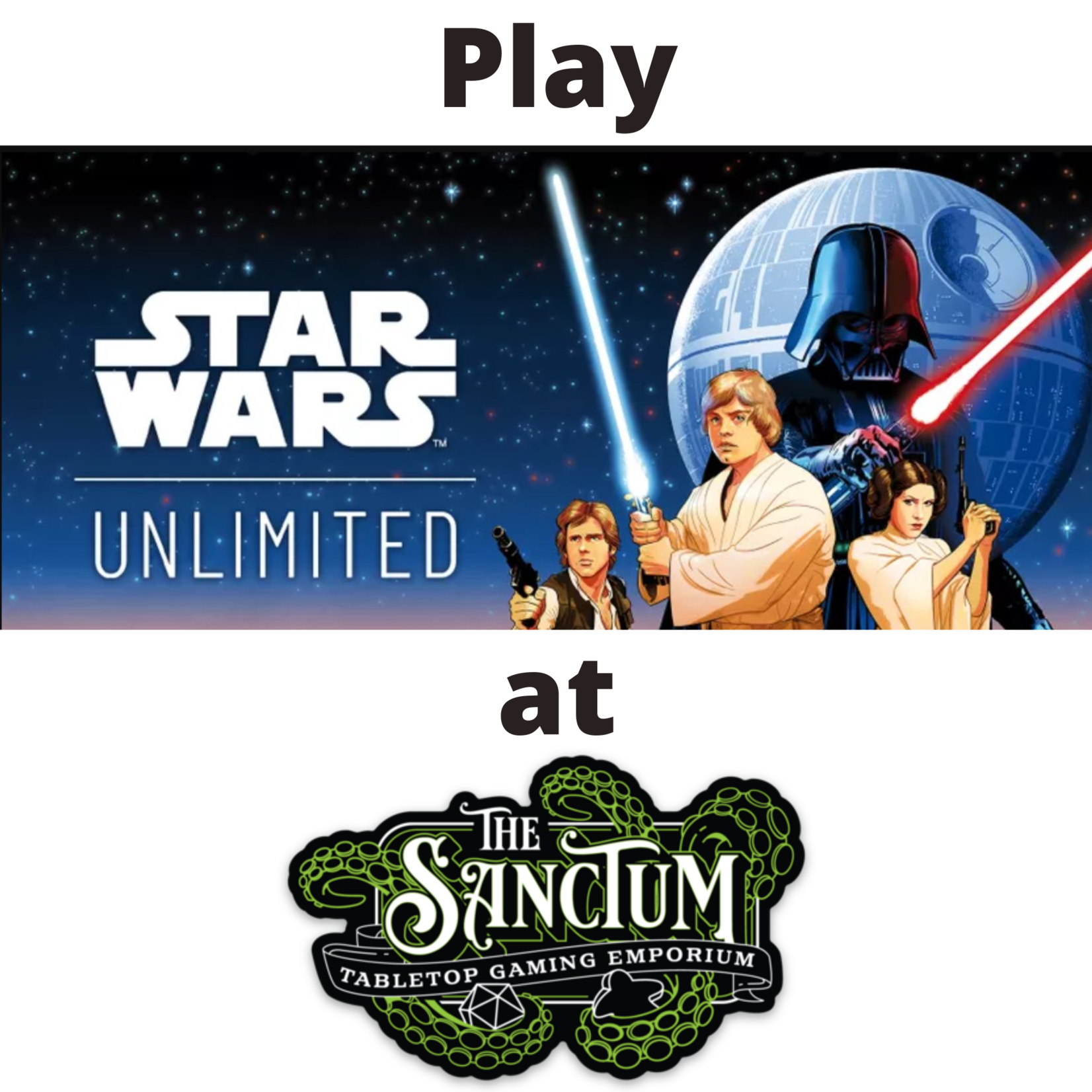 CCG Prerelease Event: 7/5/25, 1 pm: Star Wars: Unlimited Legends of the Force