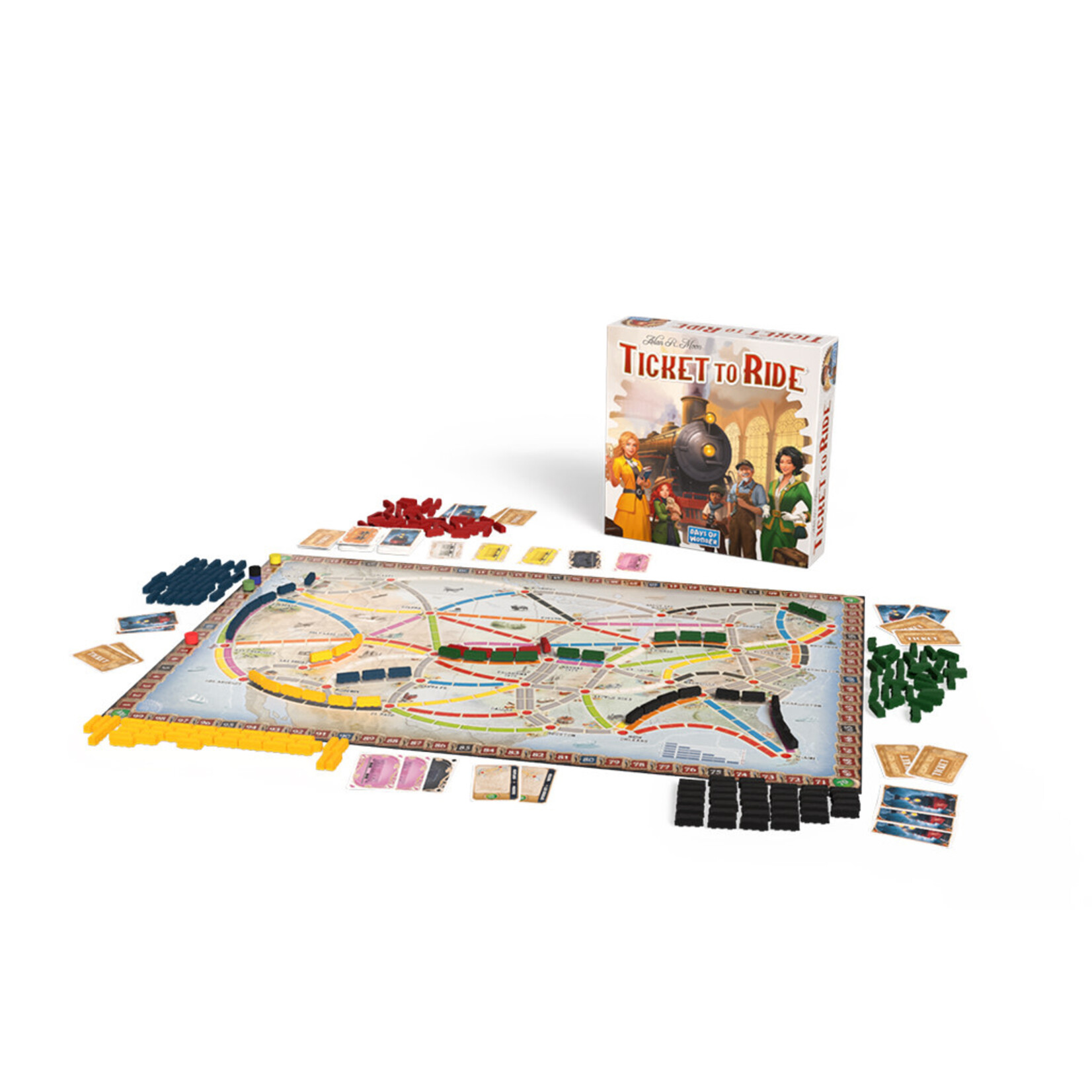 Days of Wonder PRERELEASE Ticket to Ride (Refresh)