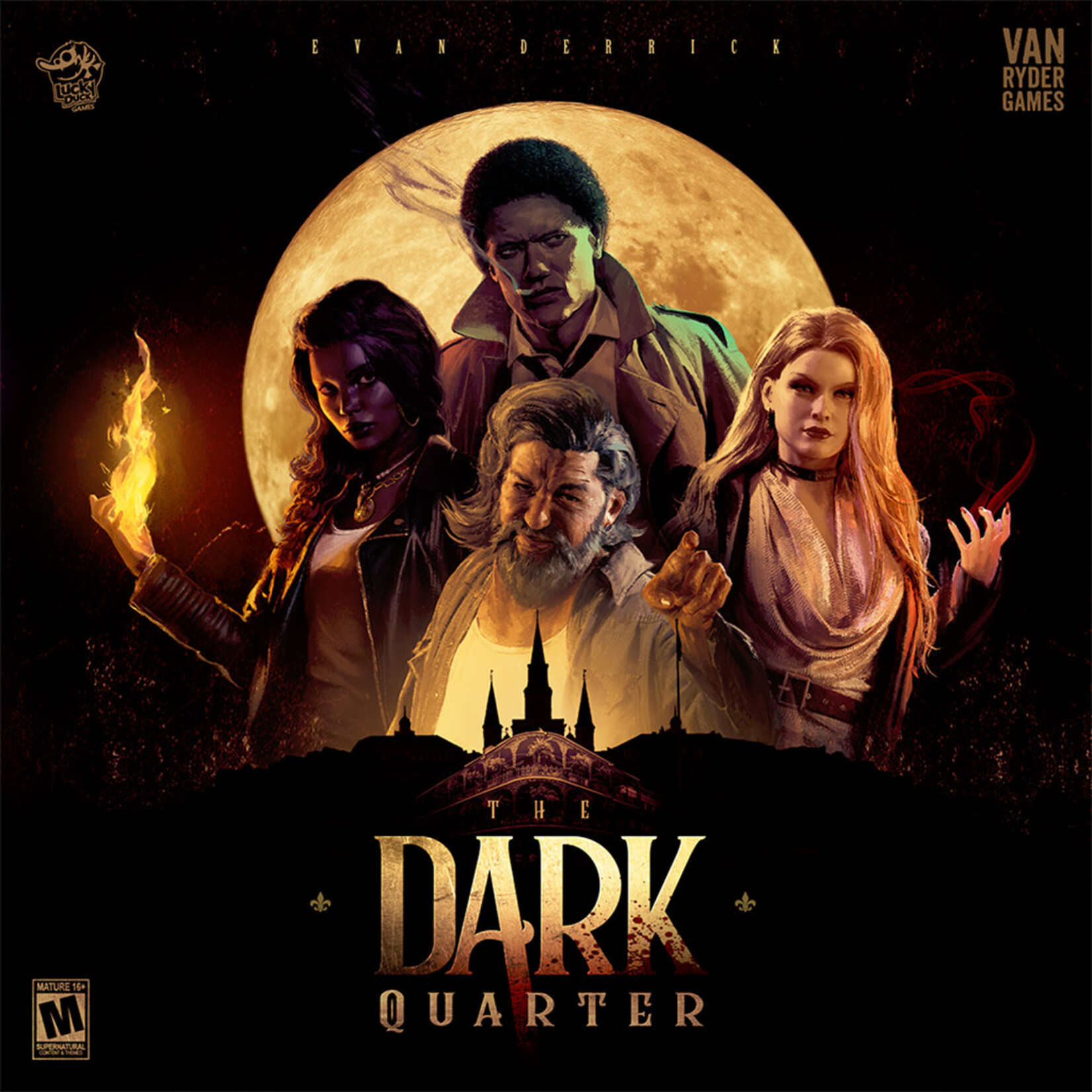 Lucky Duck Games The Dark Quarter
