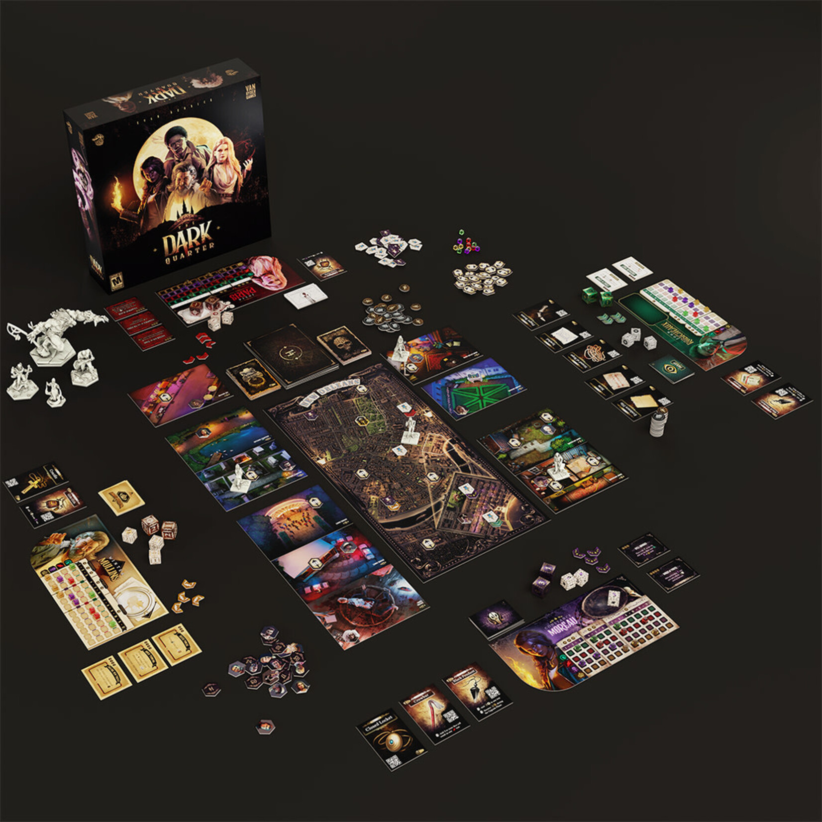 Lucky Duck Games The Dark Quarter