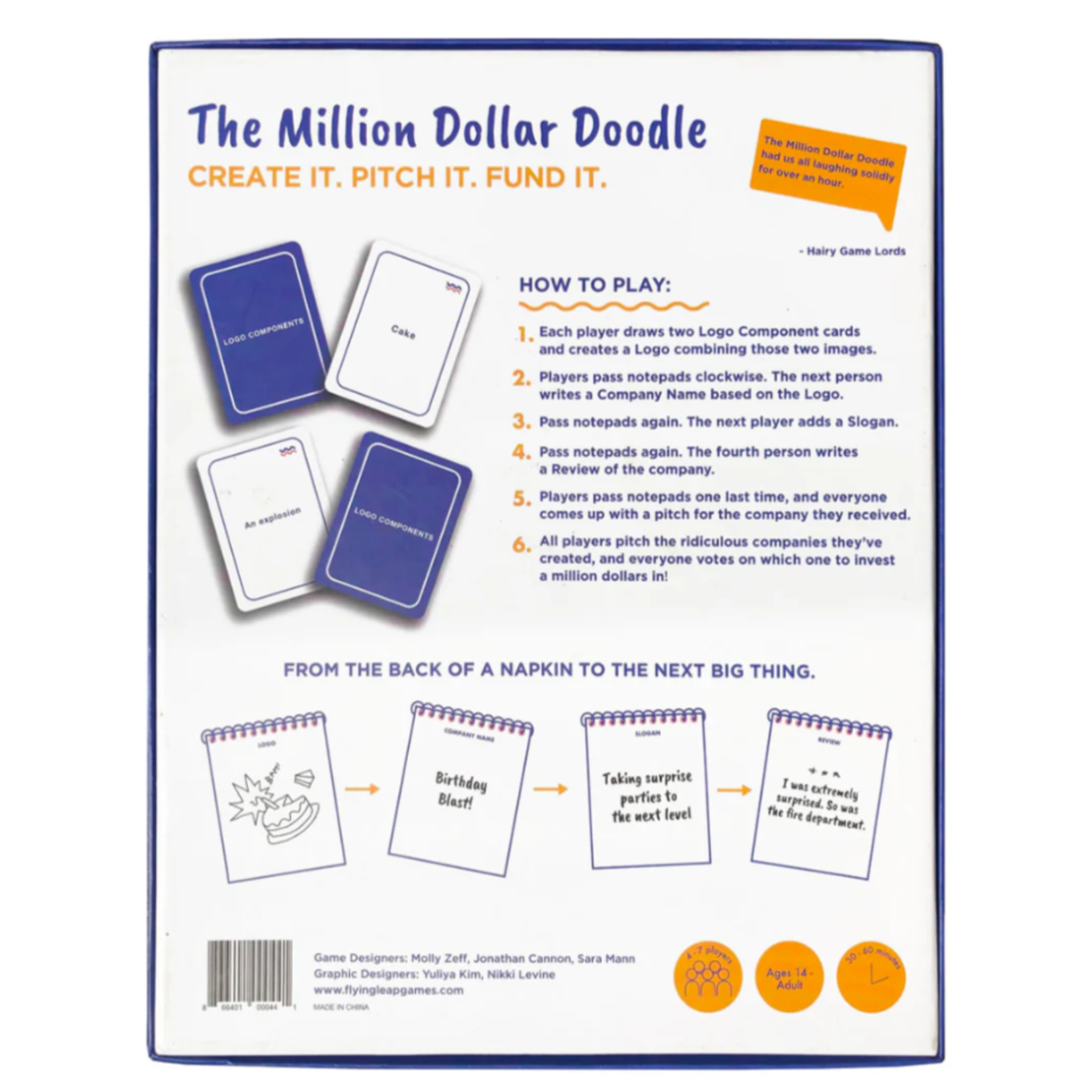 Flying Leap Games The Million Dollar Doodle