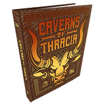 Goodman Games DCC RPG: The Caverns of Thracia (Minotaur-Hide Foil Hardcover)