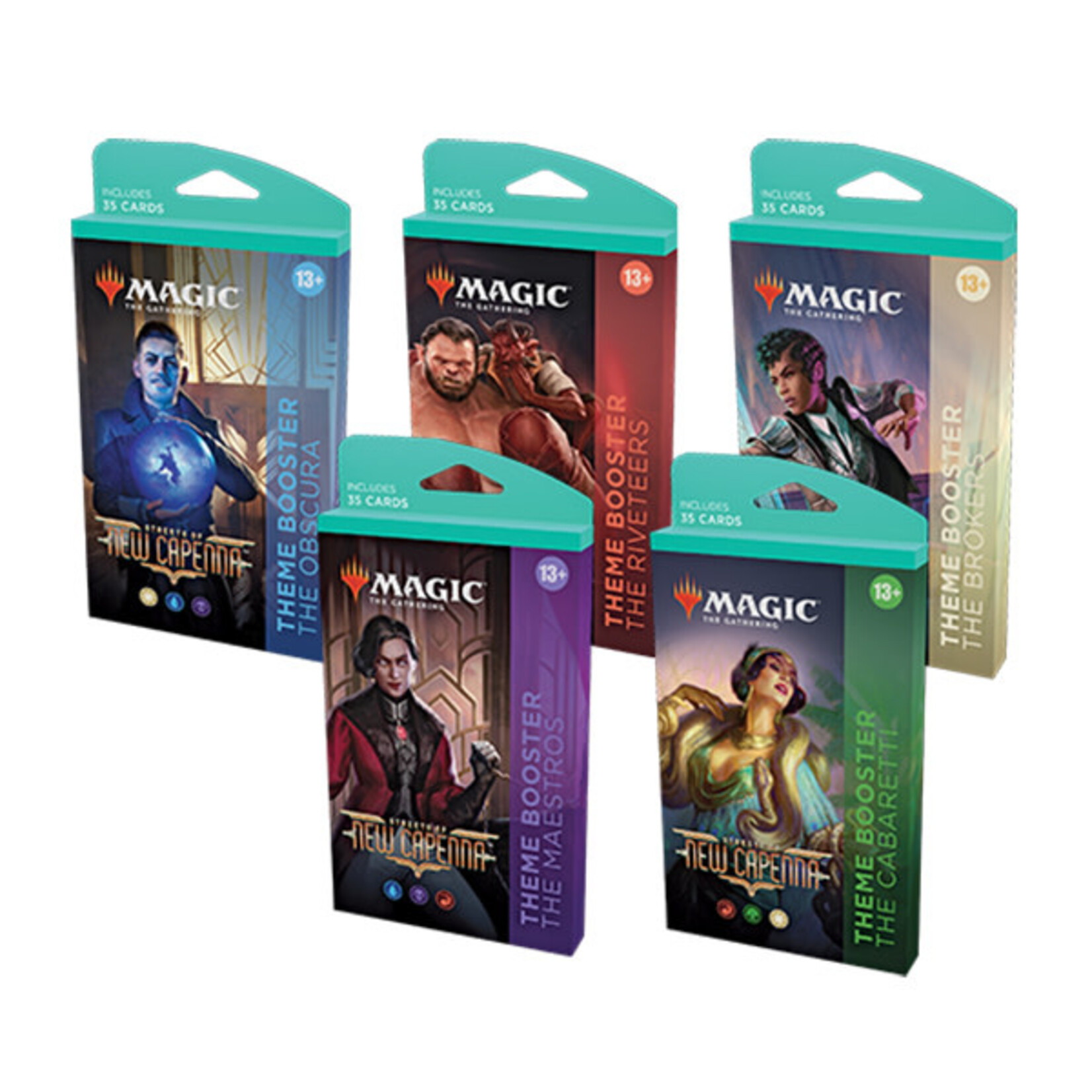 Wizards of the Coast Magic the Gathering: Streets of New Capenna Theme Booster